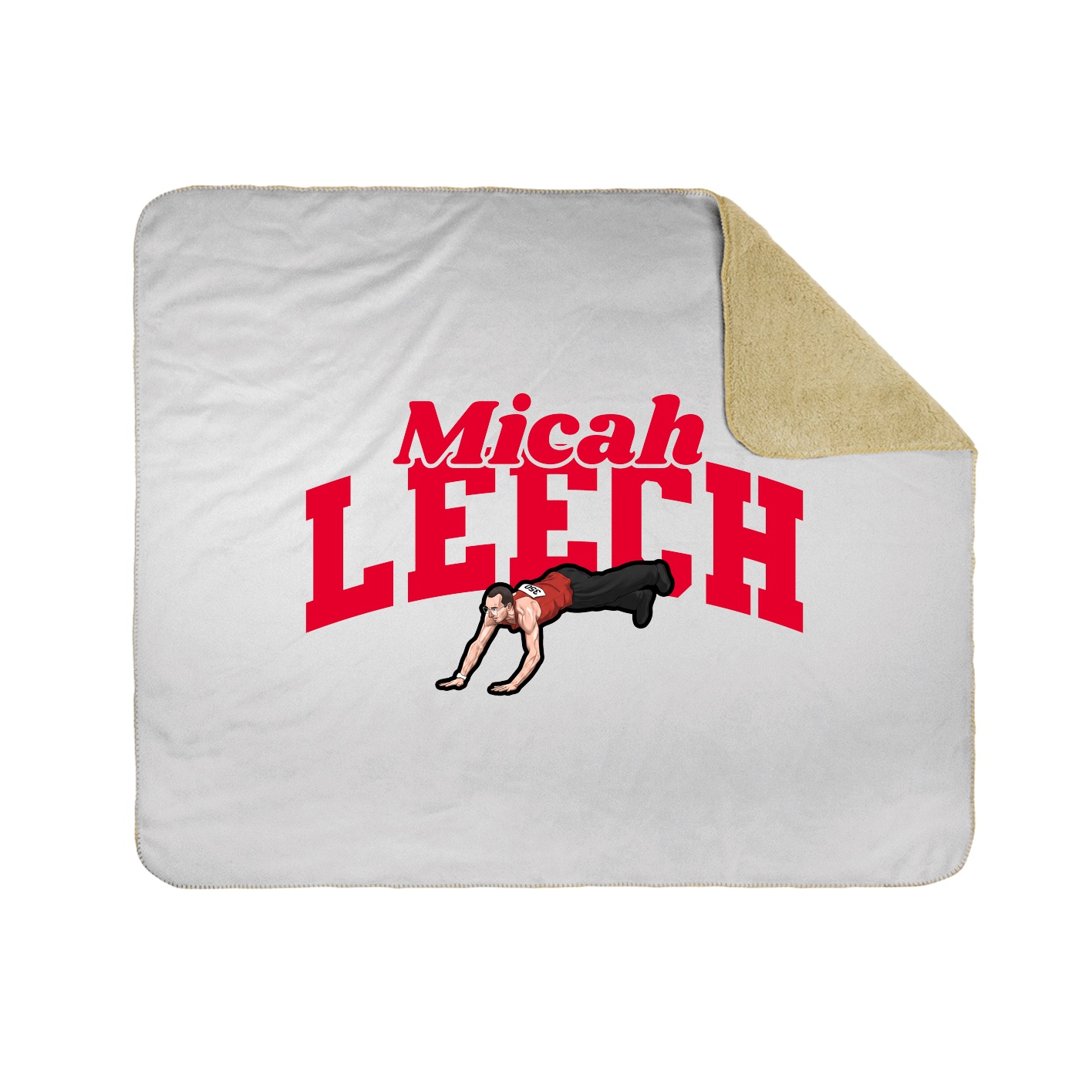 Throw Blanket — Signature Arch in White