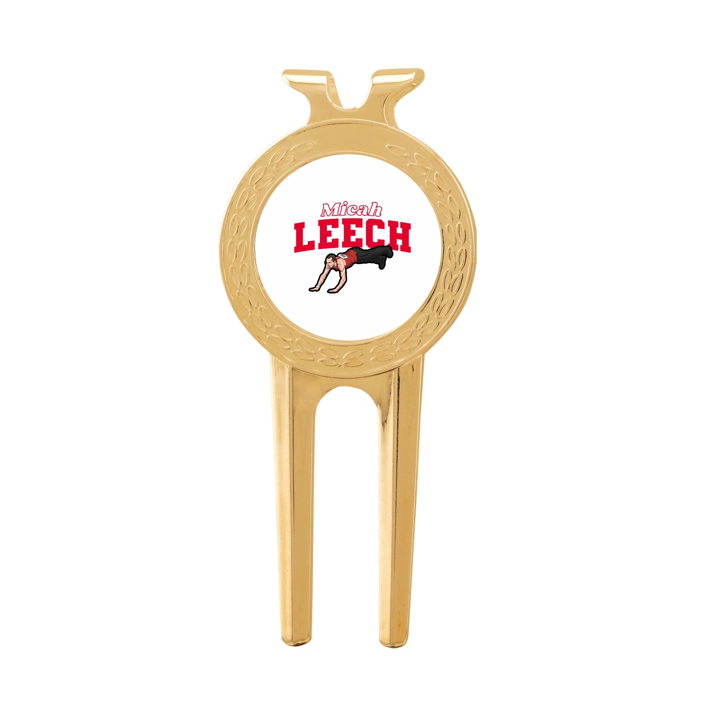 Divot Tool with Ball Marker — Name Arch in Classic
