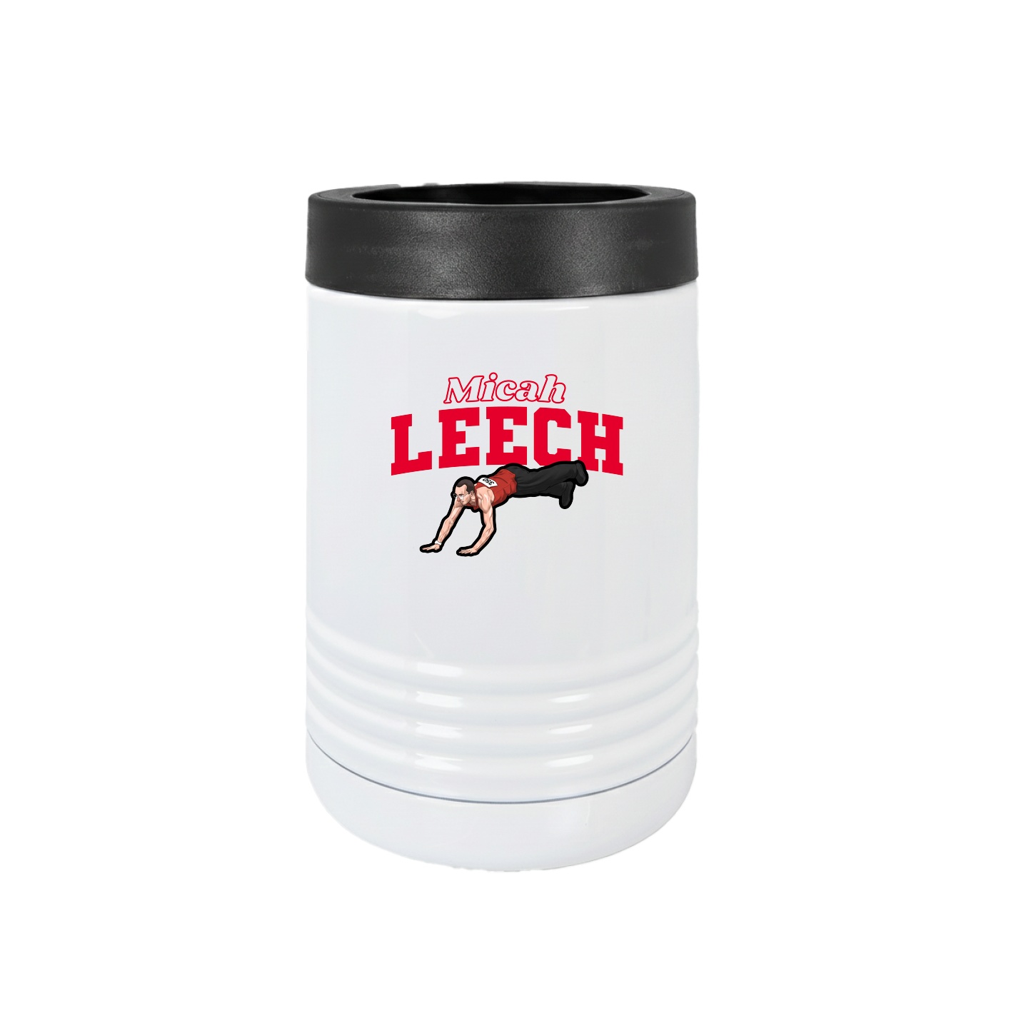 Beverage Holder — Name Arch in White