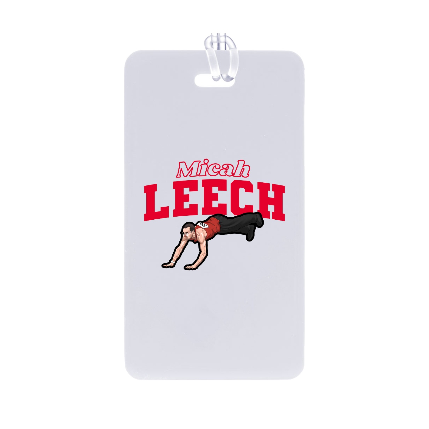 Bag Tag — Name Arch in Classic