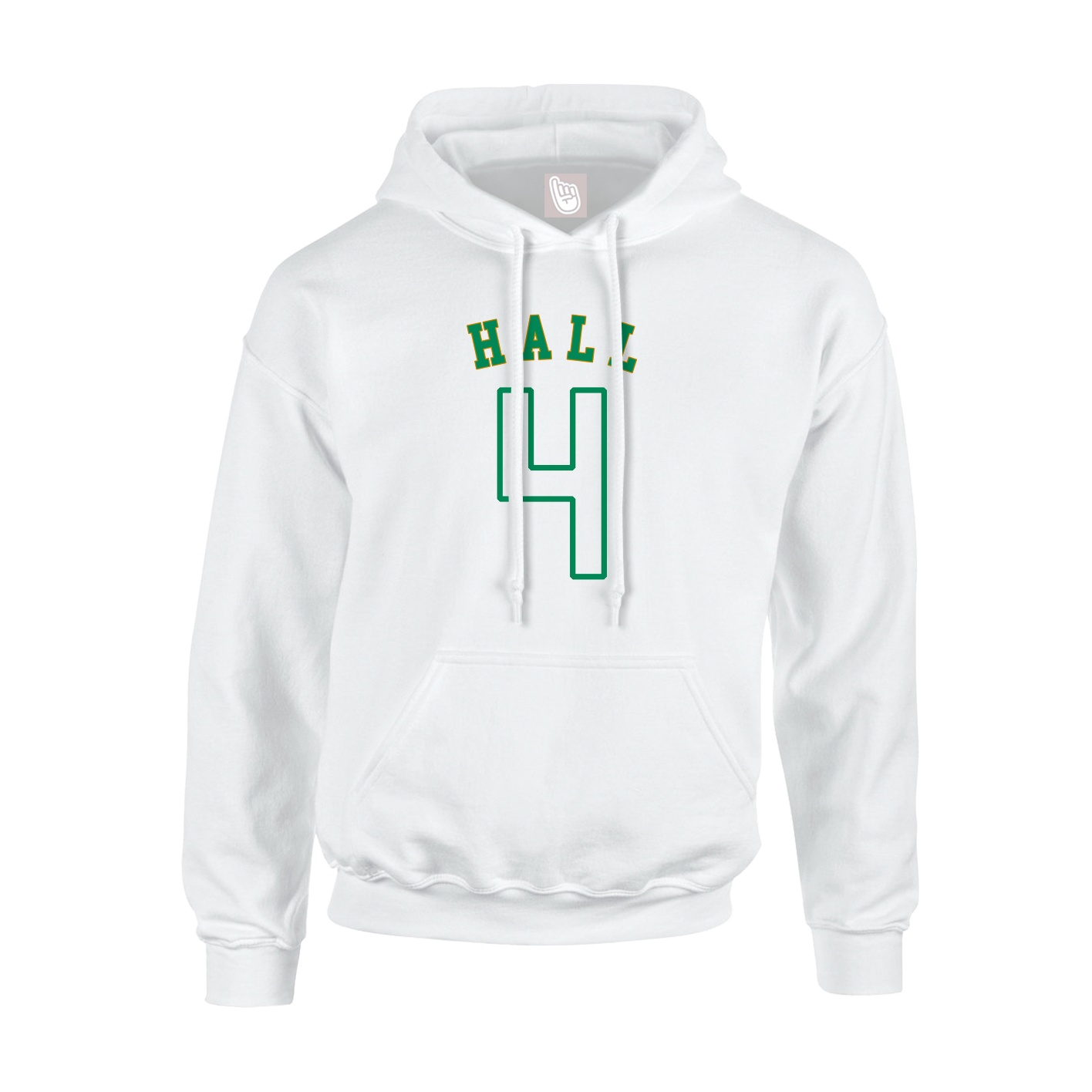 Youth Hoodie — Shirsey Arch in White