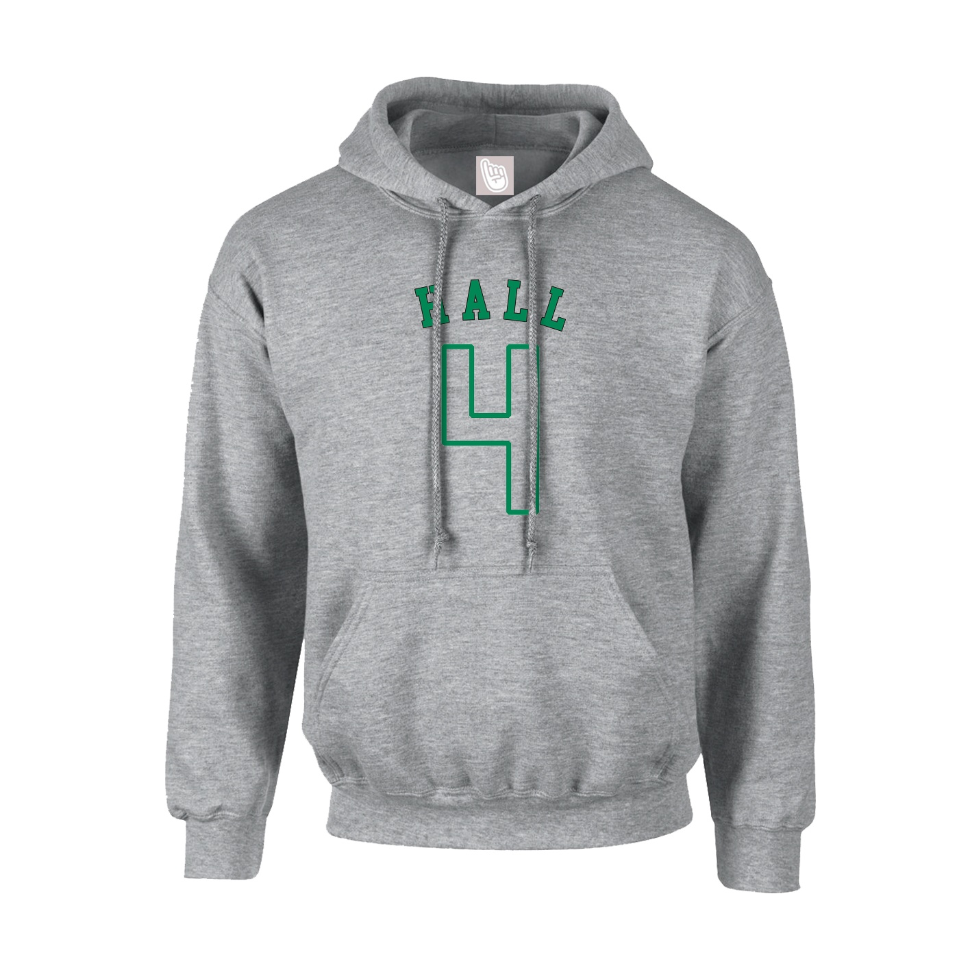 Youth Hoodie — Shirsey Arch in Grey