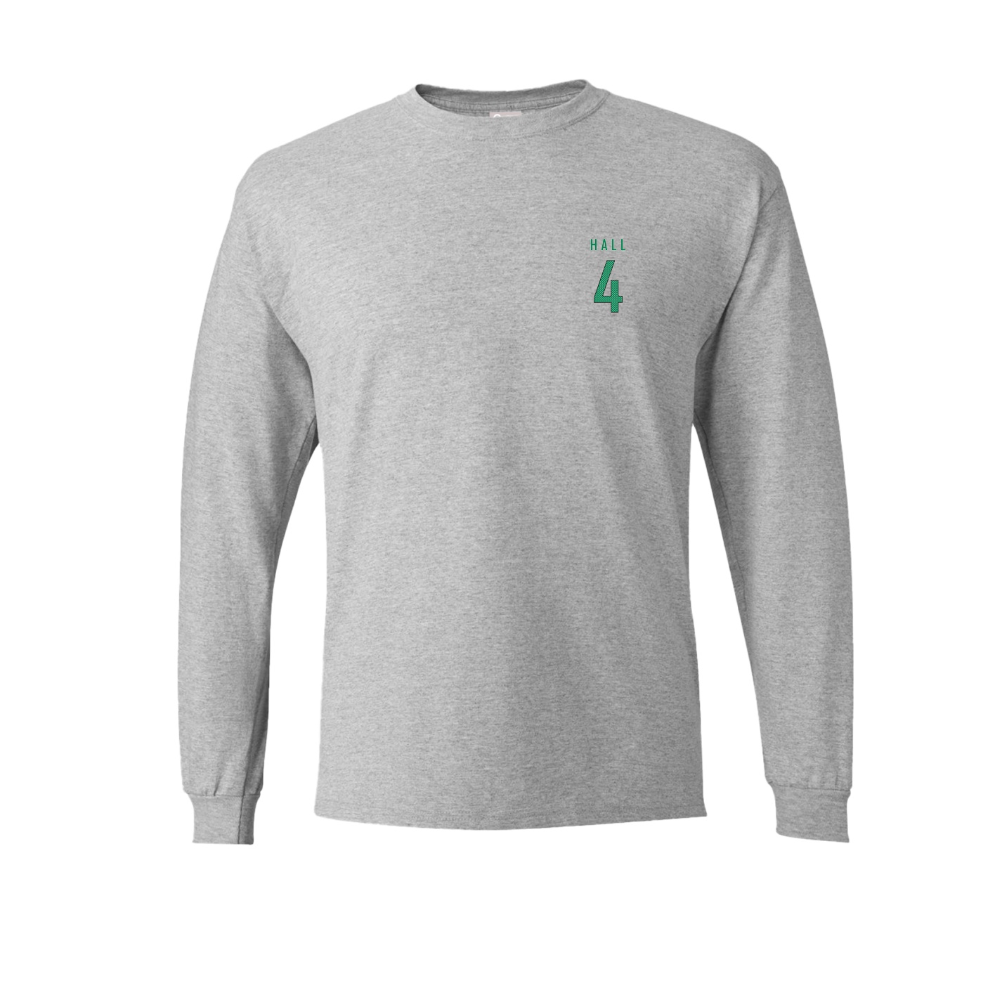 Long Sleeve Tee — Mesh Shirsey in Grey