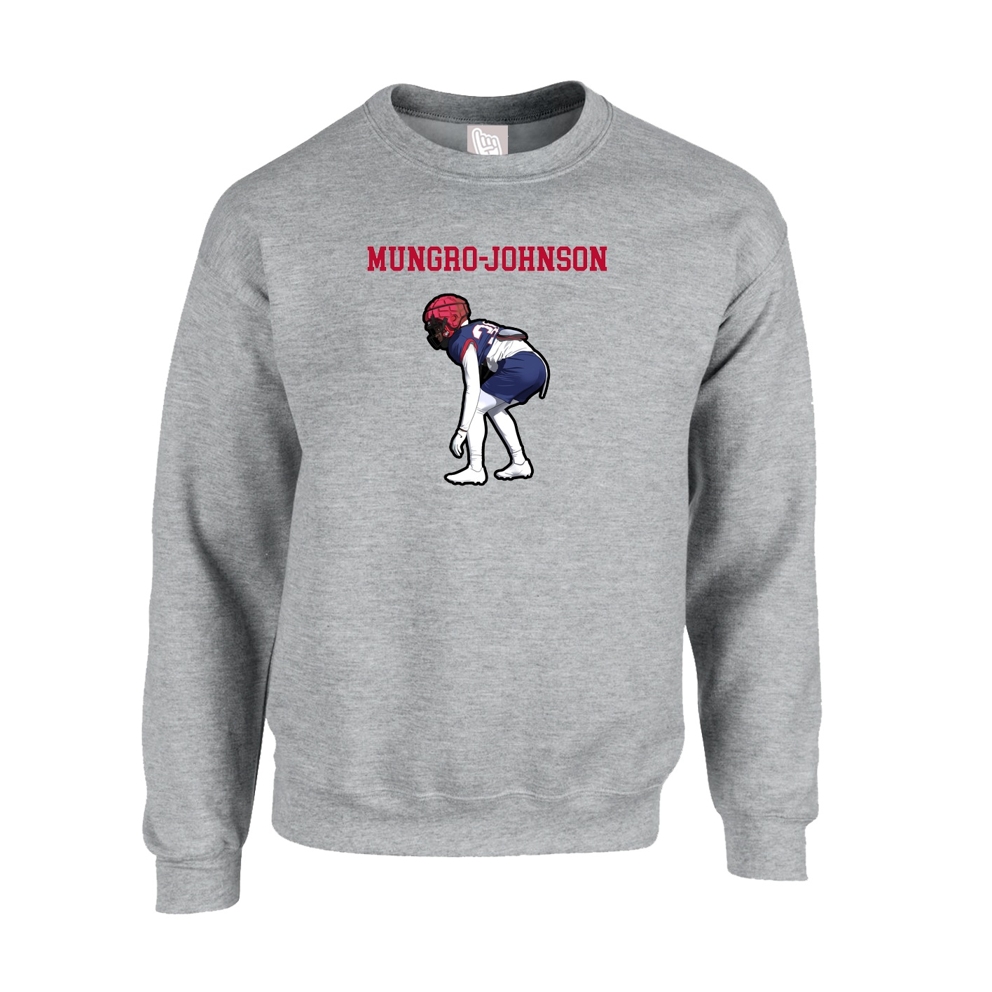 Fleece Crew — Shirsey in Grey