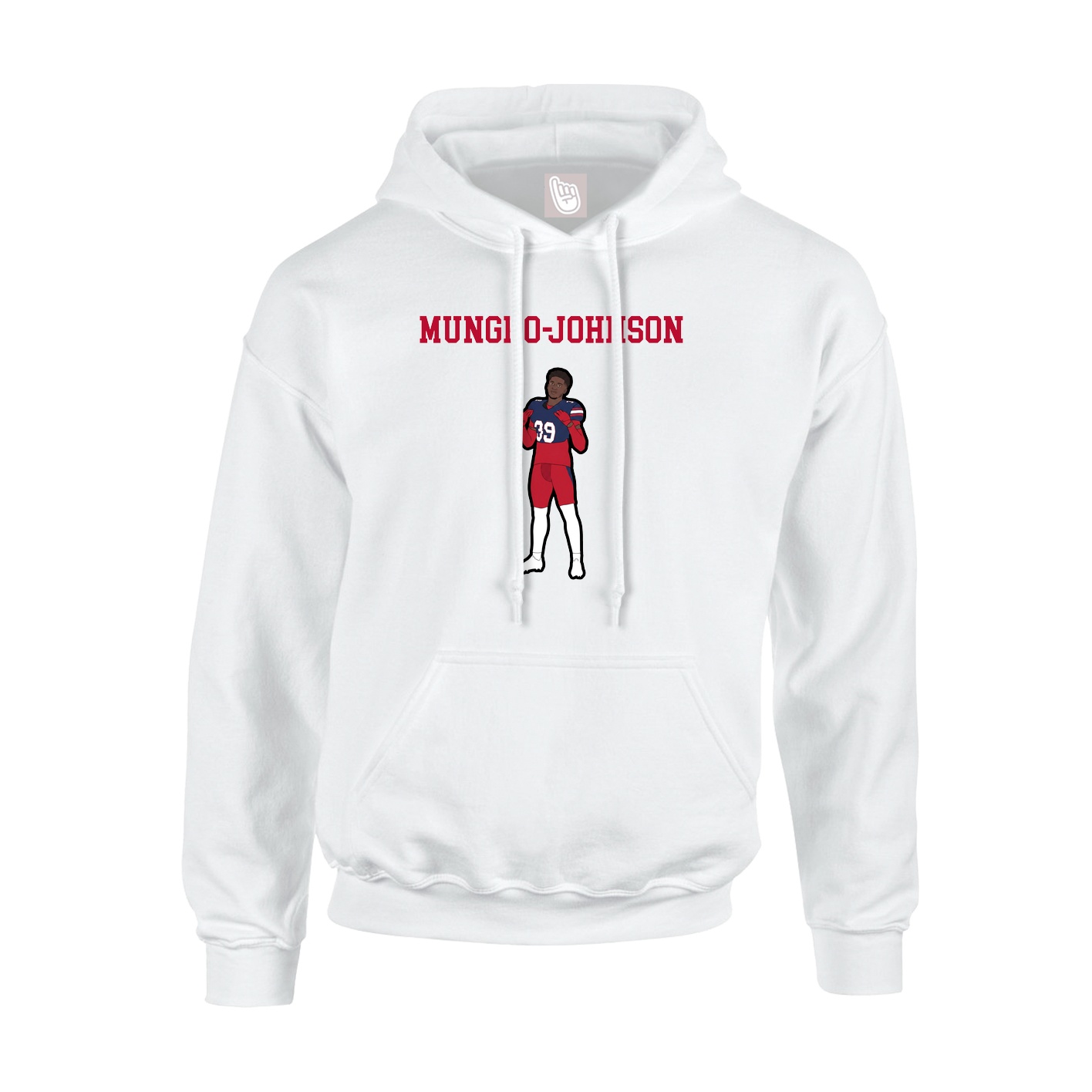 Youth Hoodie — Shirsey in White