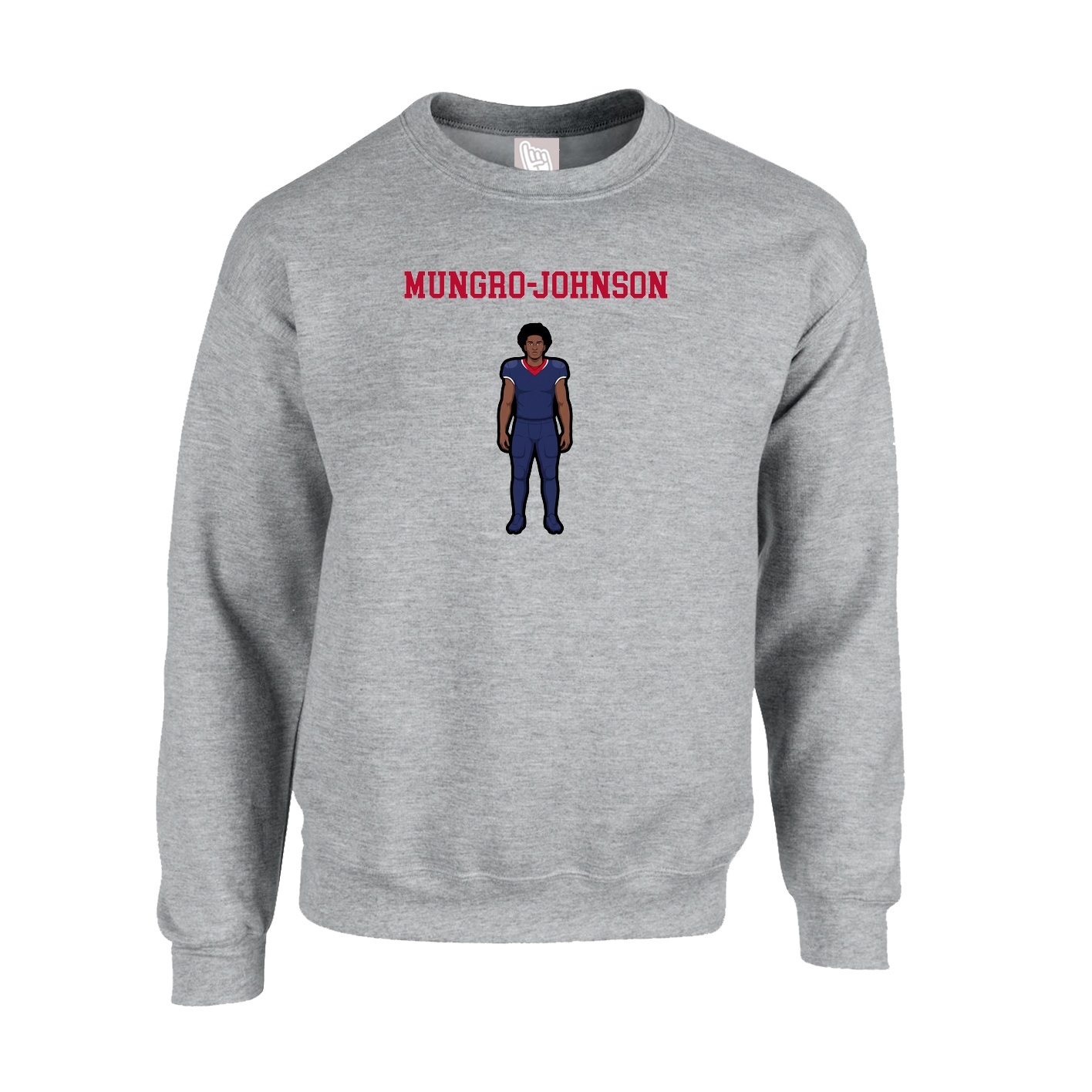 Fleece Crew — Shirsey in Grey