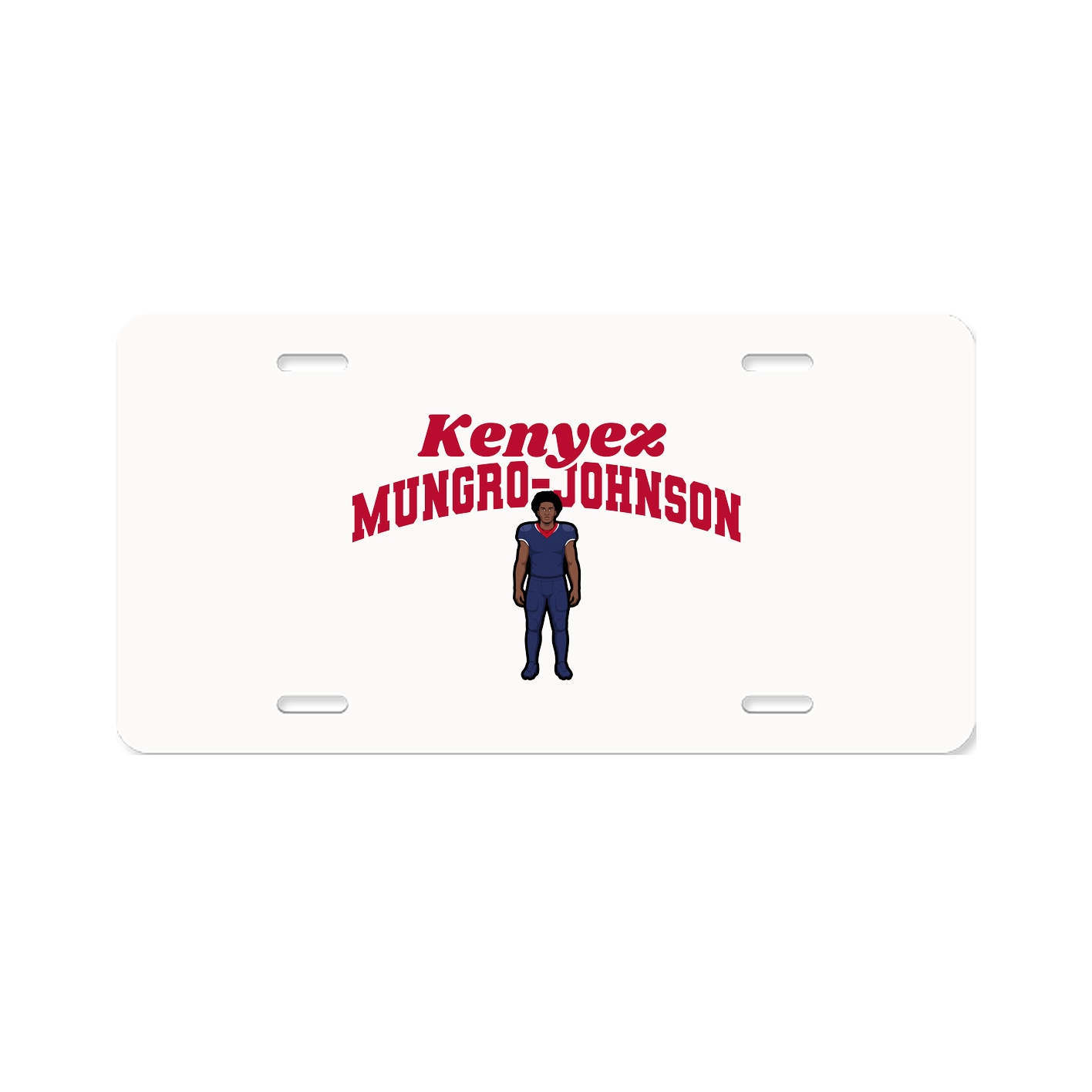 License Plate — Signature Arch in Classic