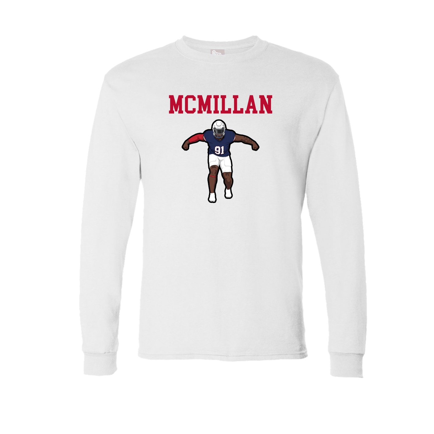 Long Sleeve Tee — Shirsey in White