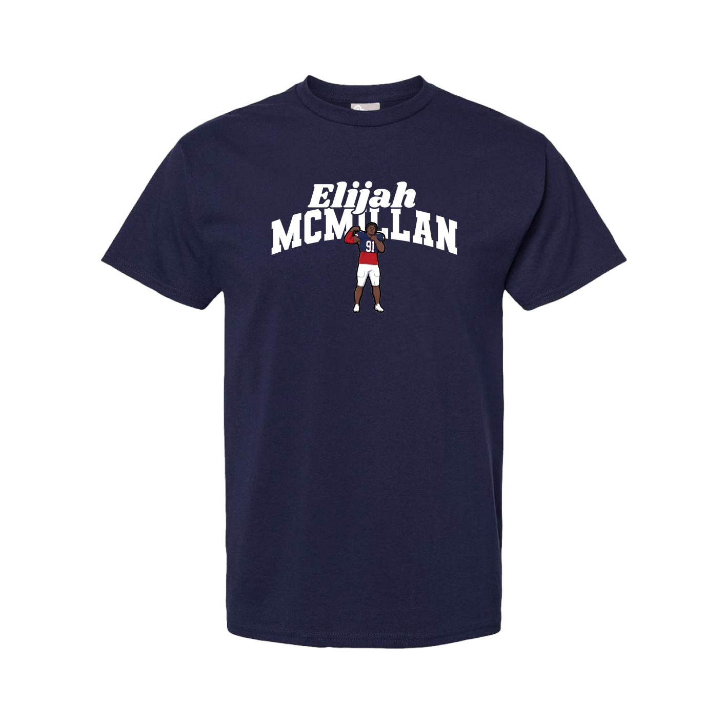 Youth Tee — Signature Arch in Navy