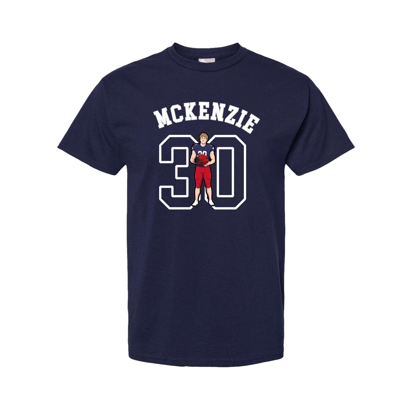 Youth Tee — Shirsey Arch in Navy