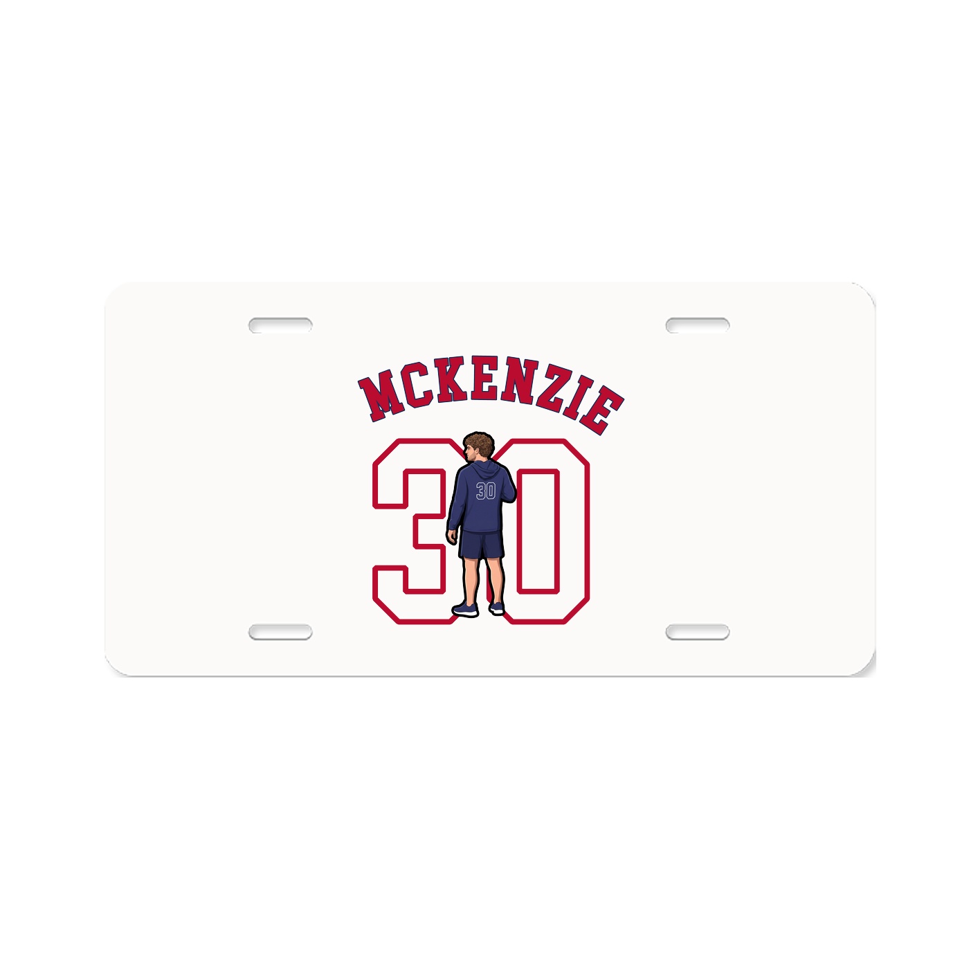 License Plate — Shirsey Arch in Classic