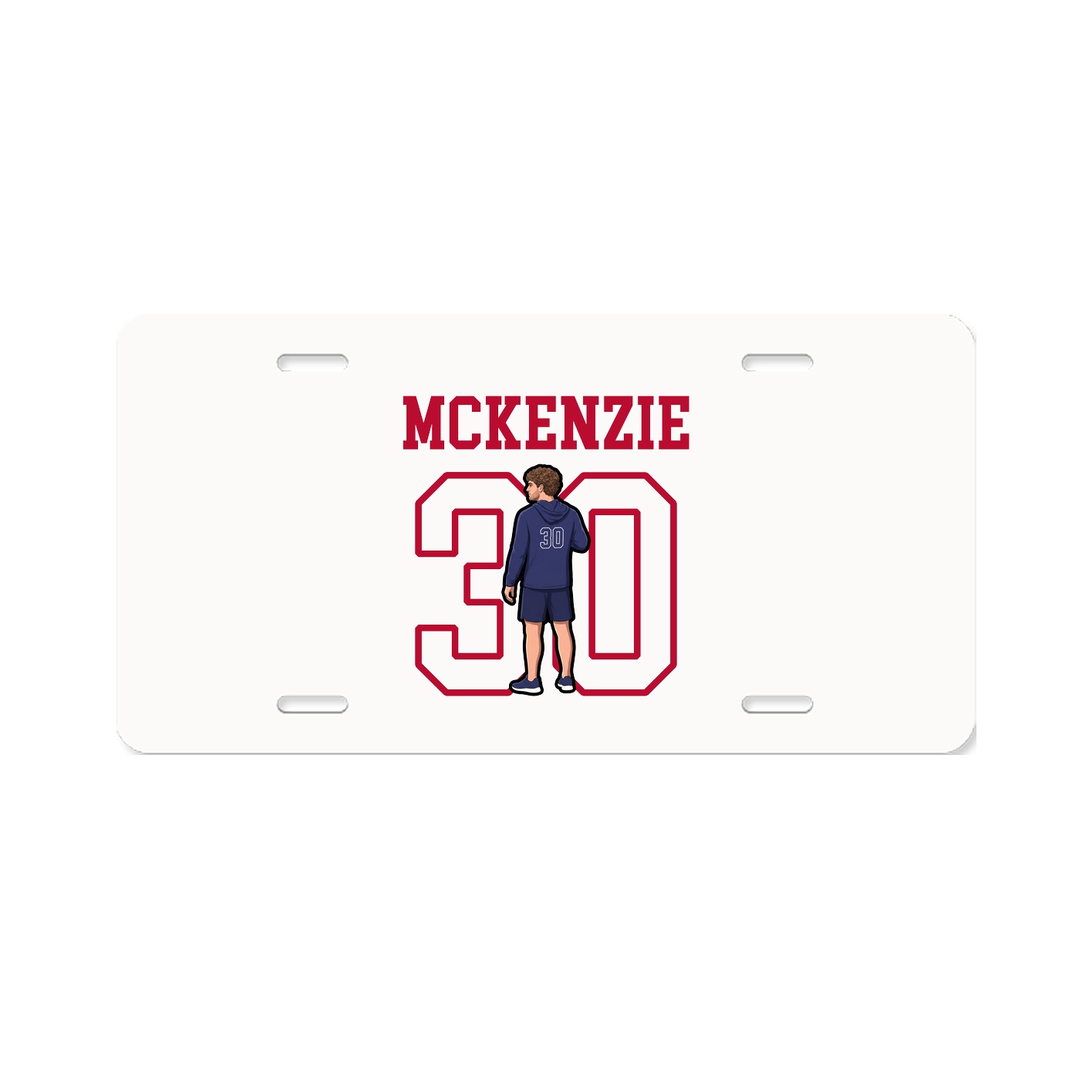 License Plate — Shirsey in Classic