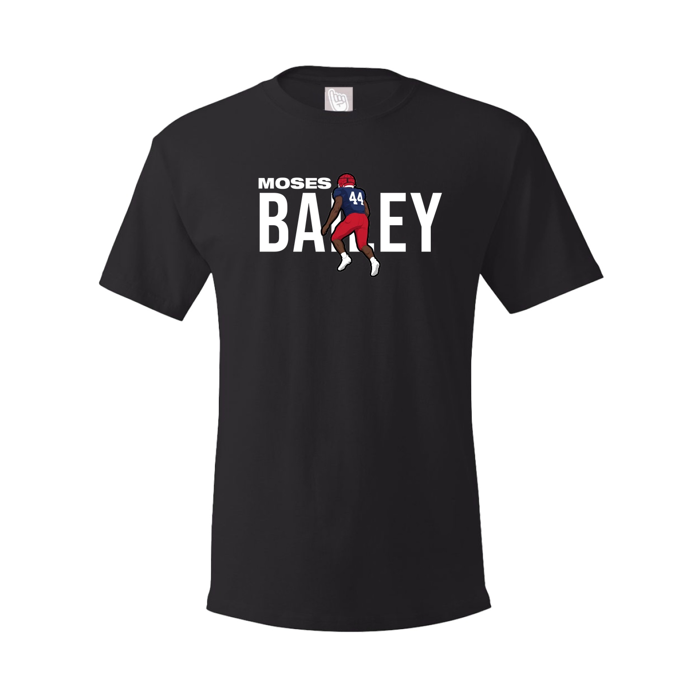 Tee — Player Name in Black