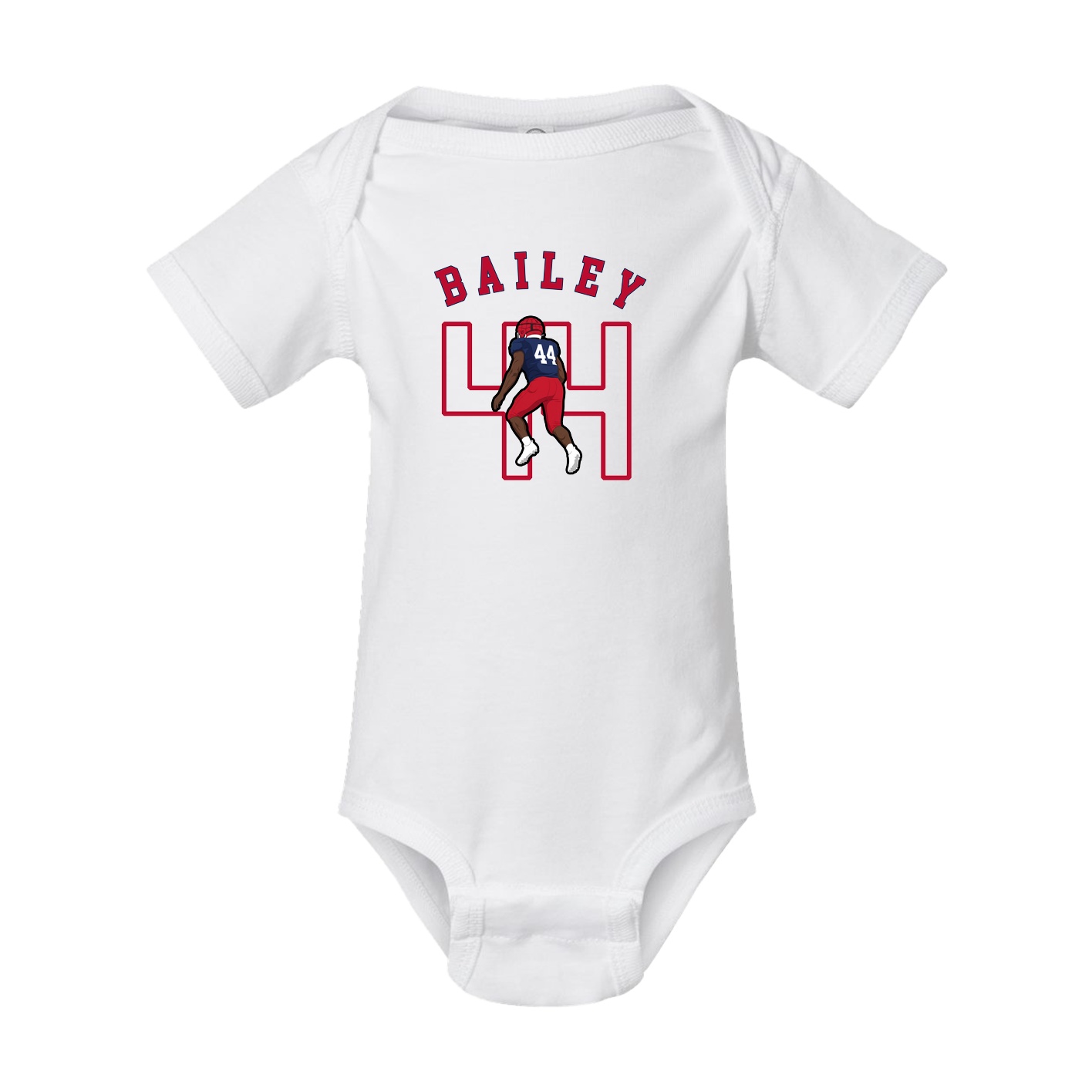 Baby Onesie — Shirsey Arch in White