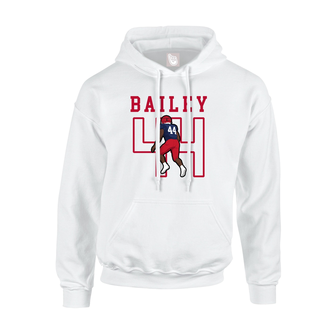 Youth Hoodie — Shirsey in White