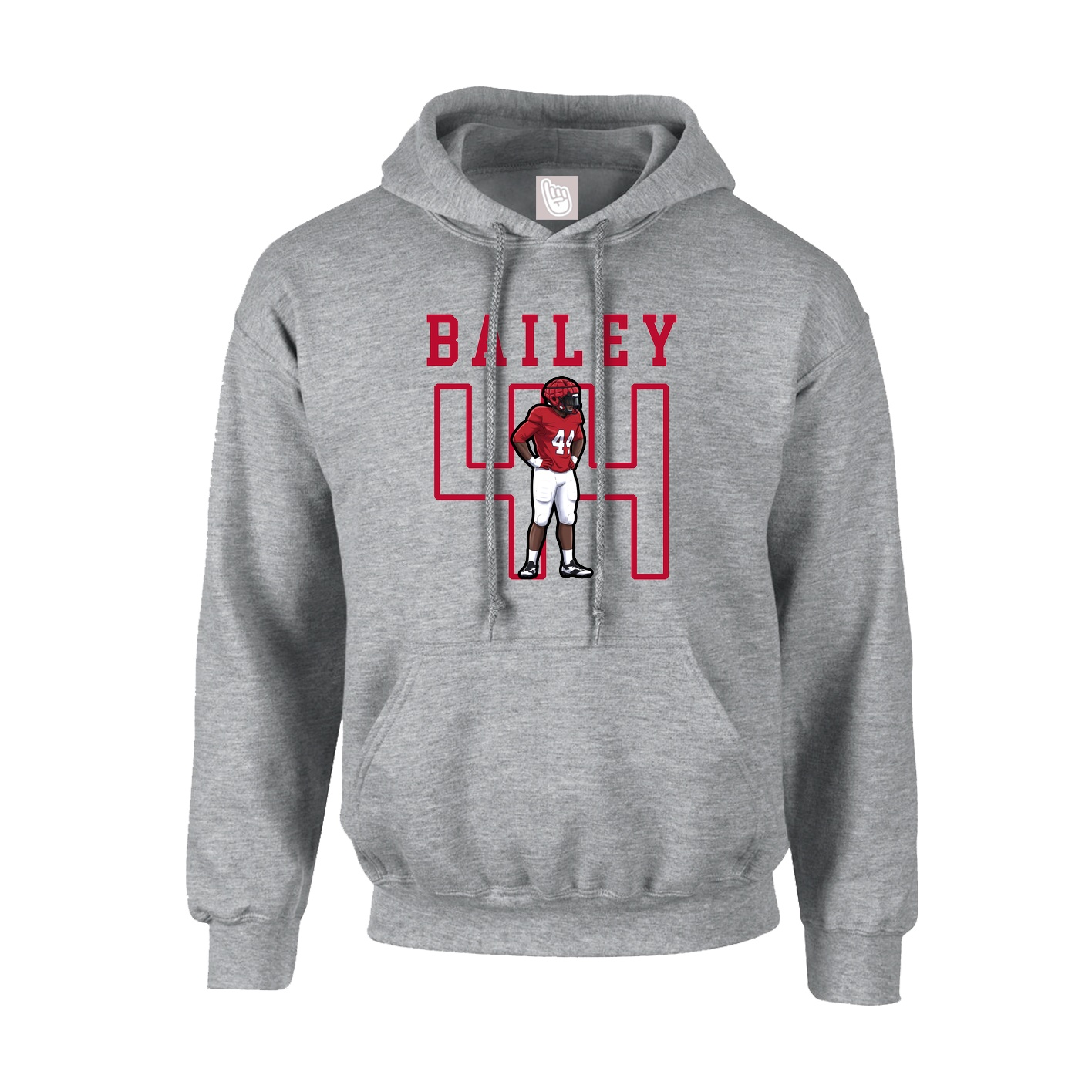 Youth Hoodie — Shirsey in Grey