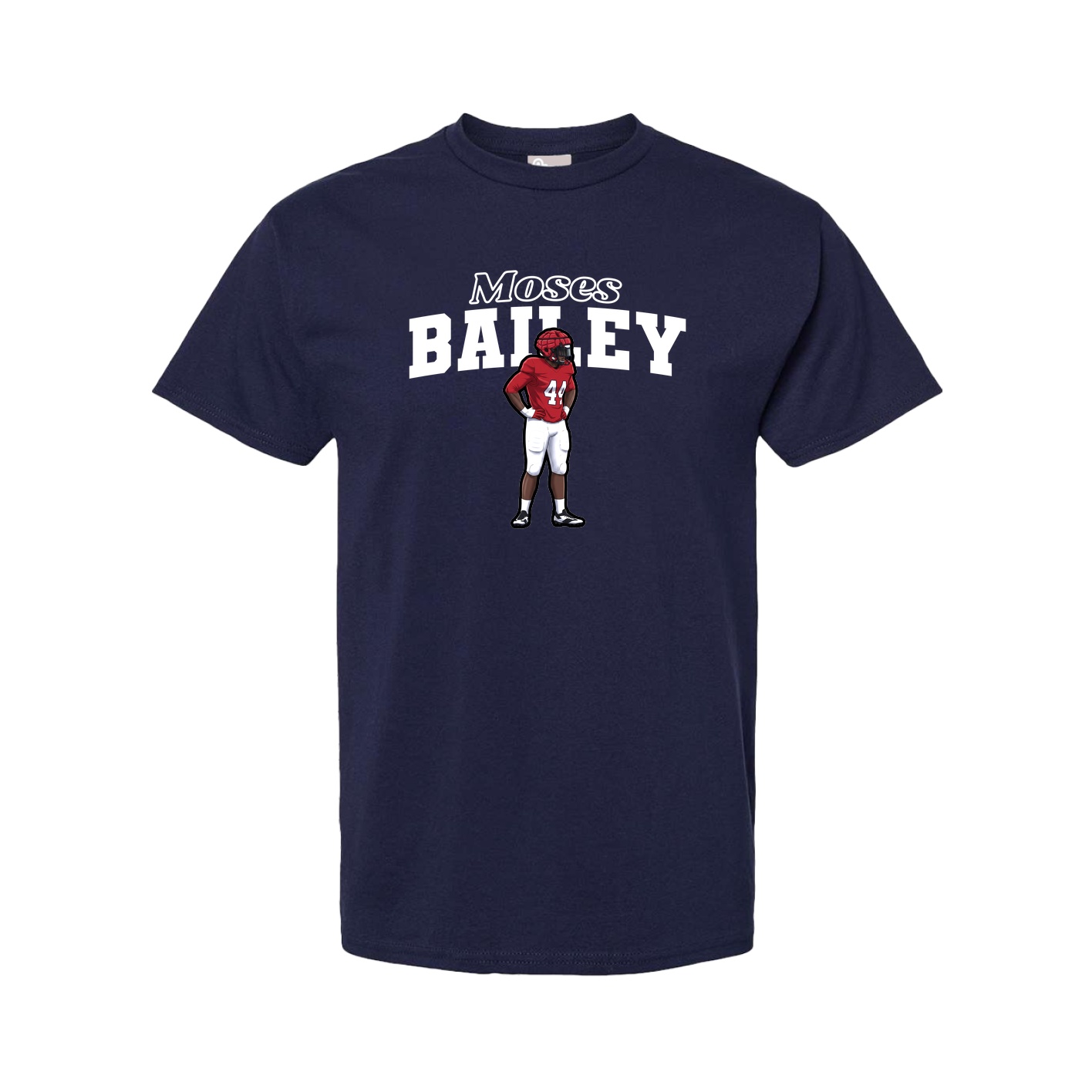 Tee — Name Arch in Navy