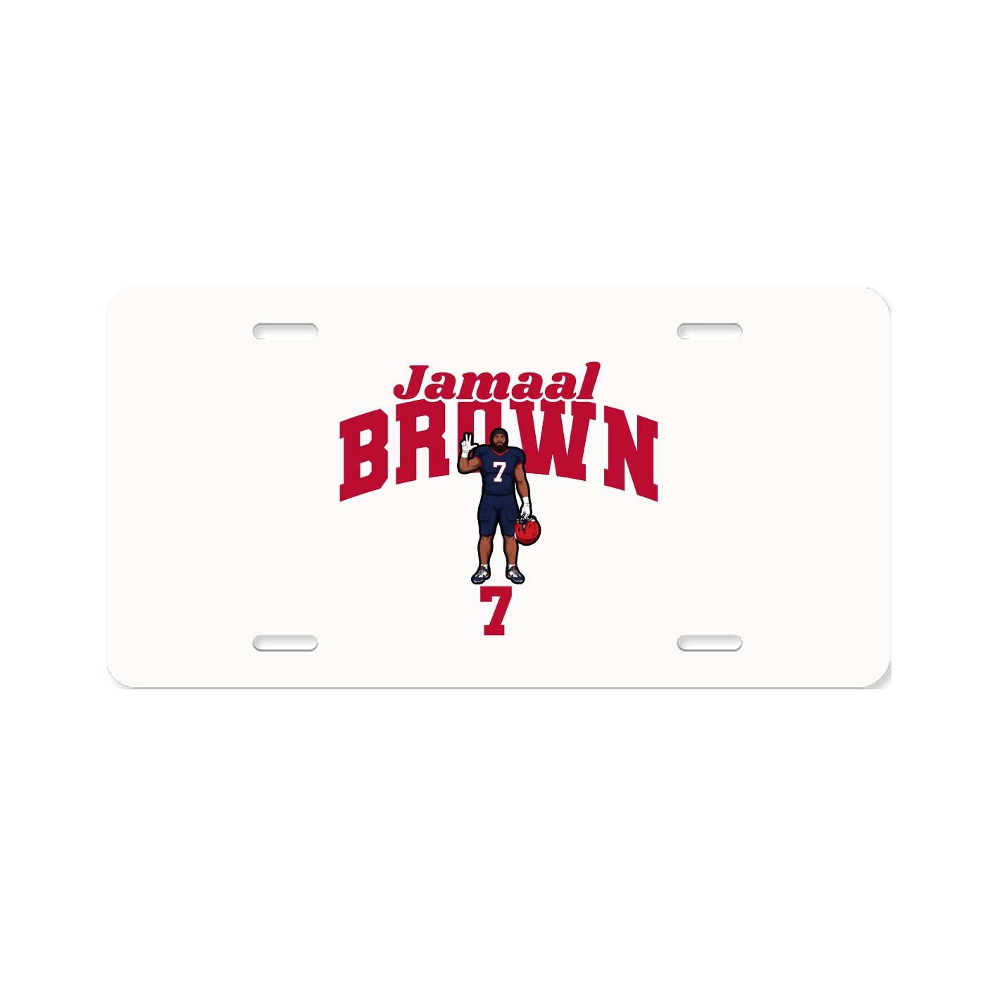 License Plate — Signature Arch in Classic
