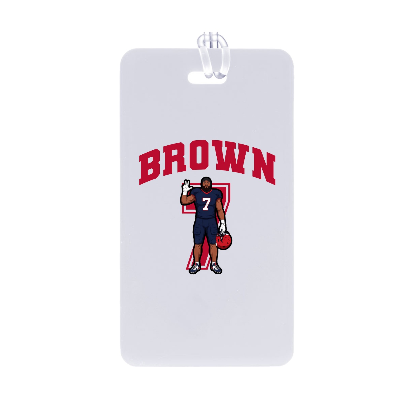 Bag Tag — Number in Classic