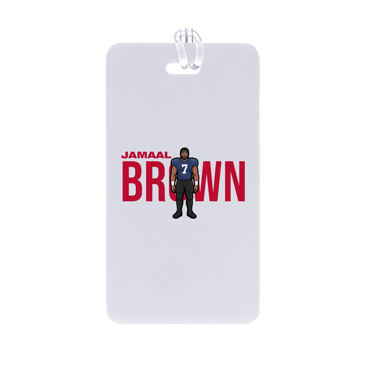 Bag Tag — Player Name in Classic