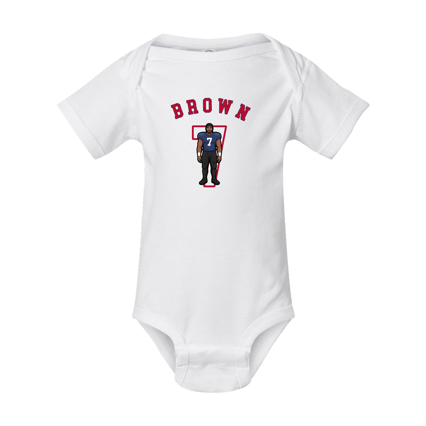 Baby Onesie — Shirsey Arch in White