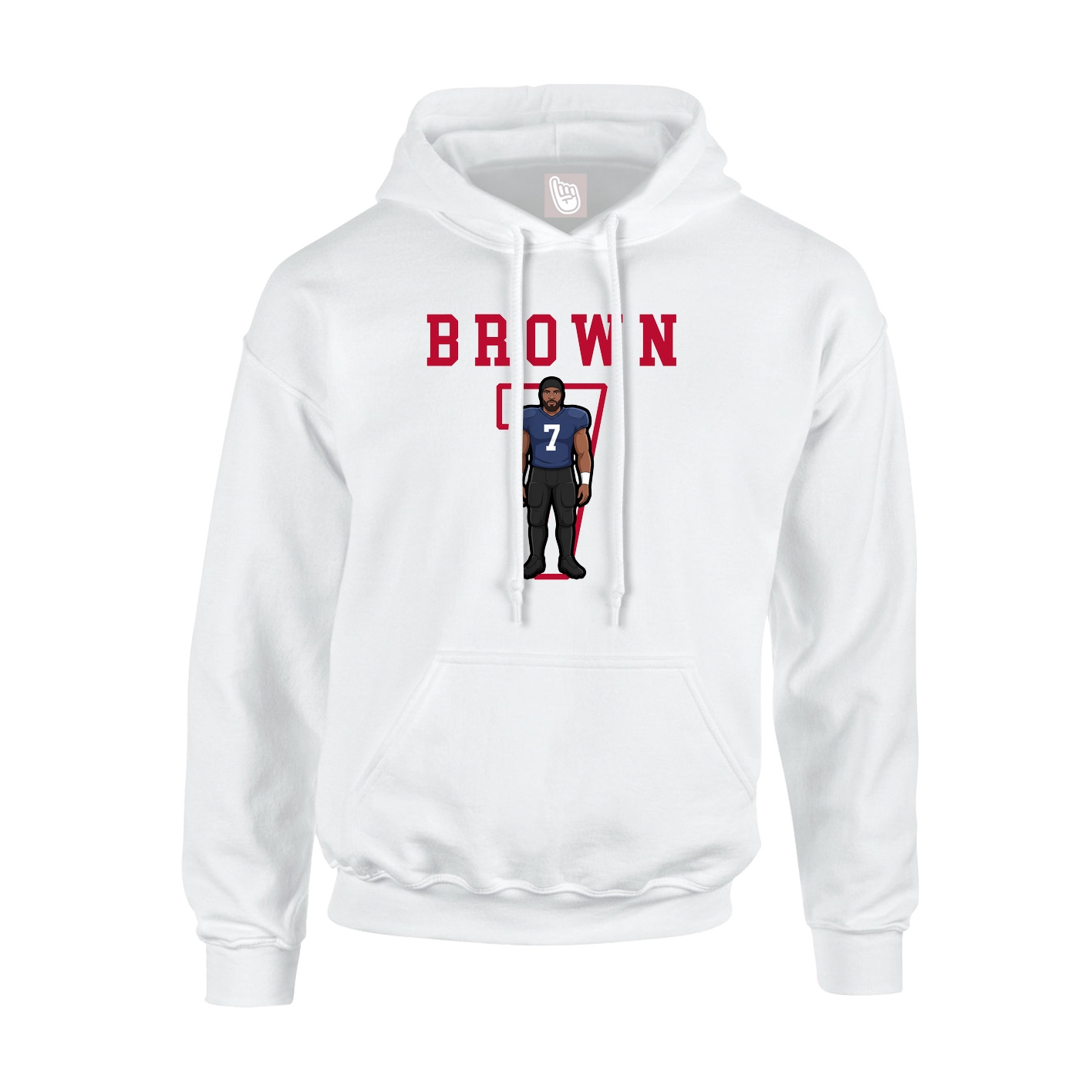 Youth Hoodie — Shirsey in White