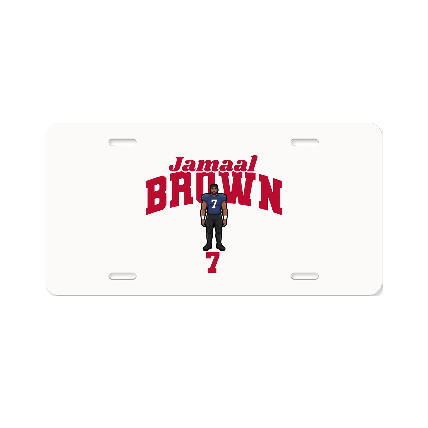 License Plate — Signature Arch in Classic