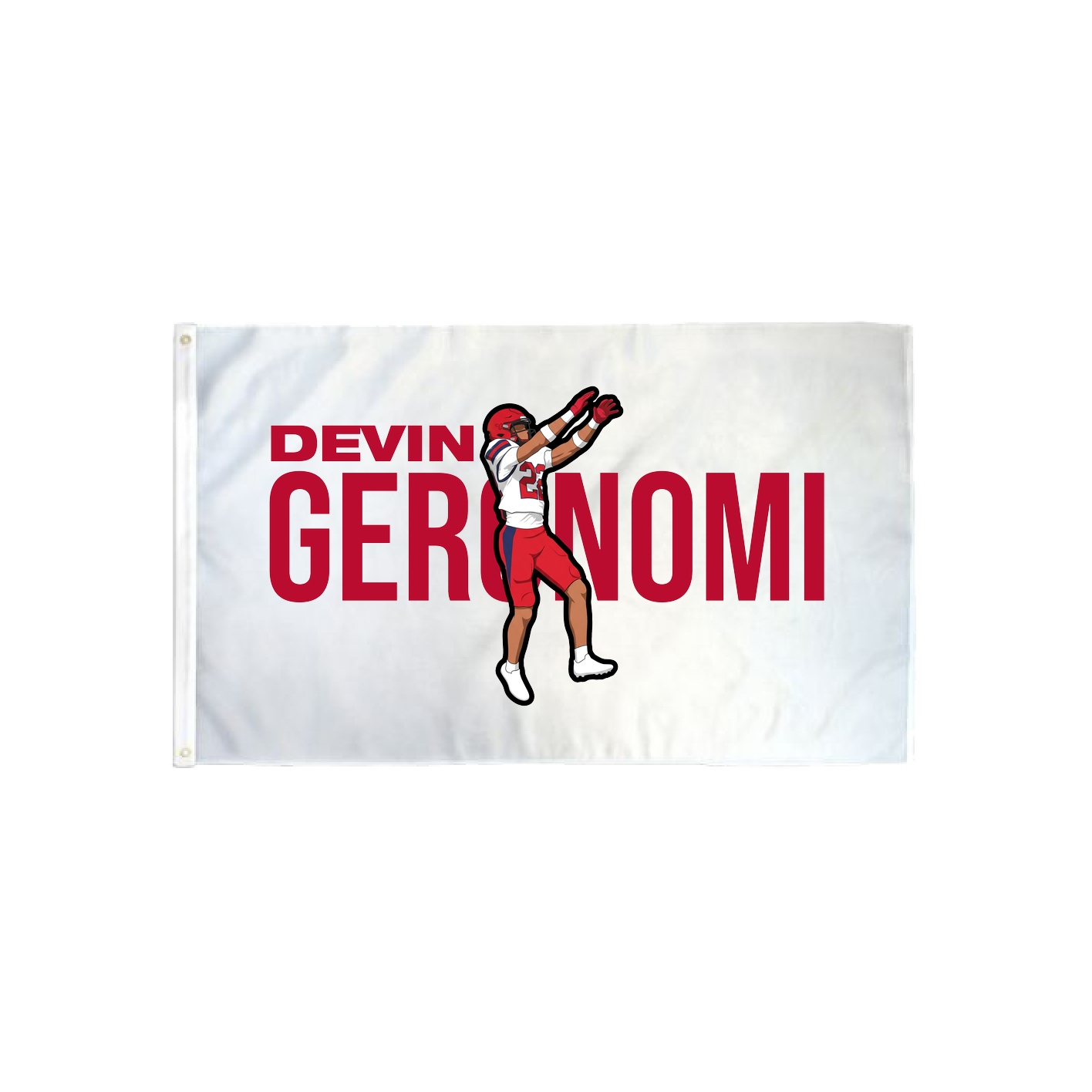 3x5 Flag — Player Name in Classic