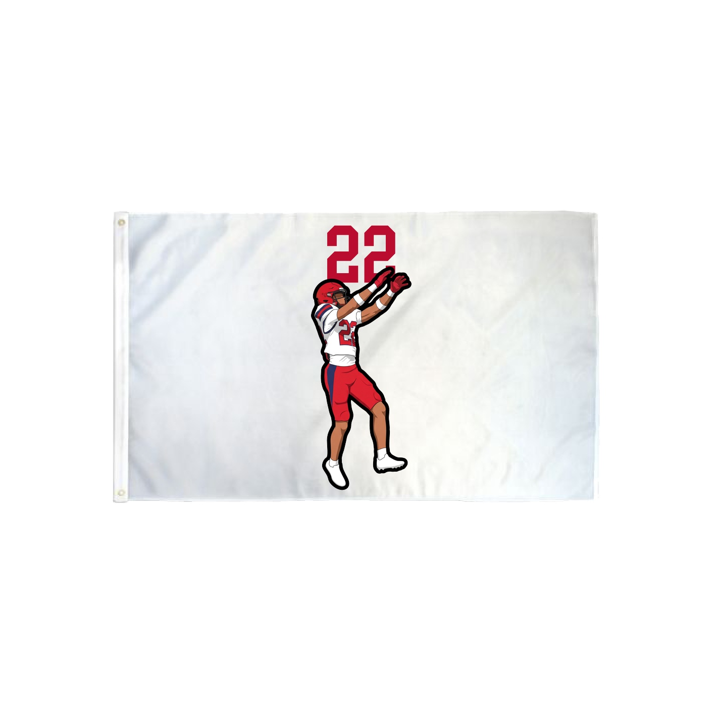 3x5 Flag — Number Top in Classic