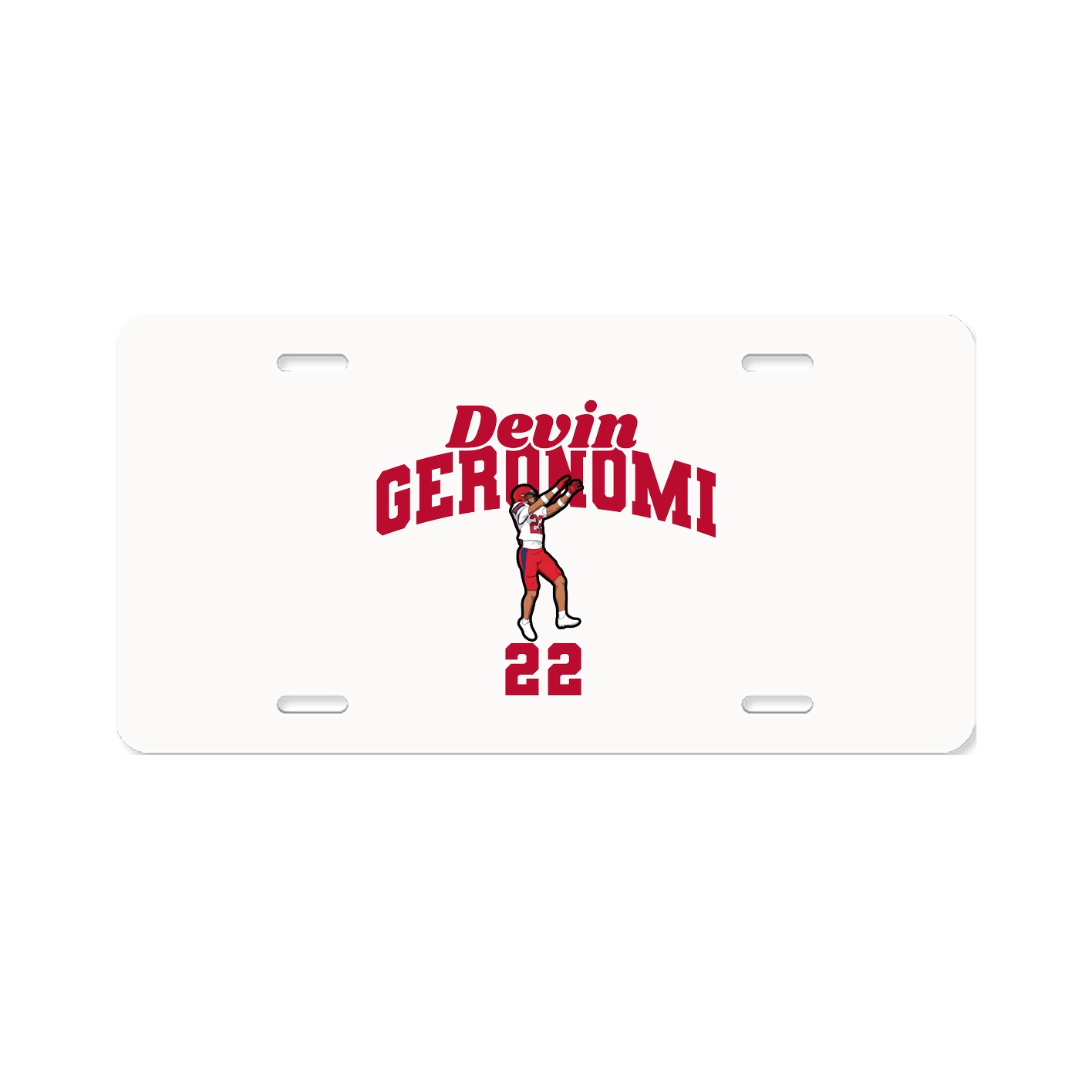License Plate — Signature Arch in Classic