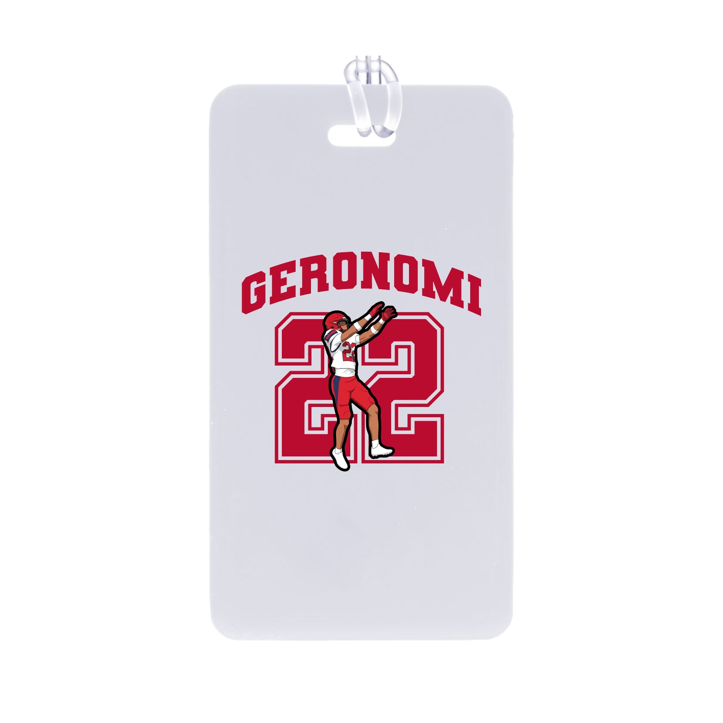 Bag Tag — Number in Classic