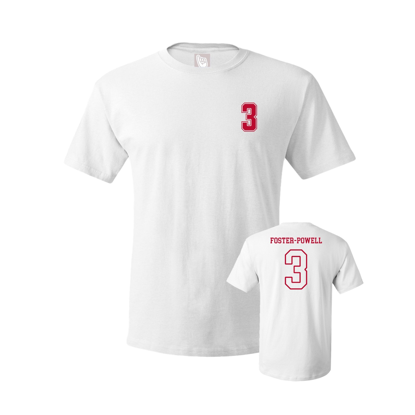 Tee — Chest Back in White