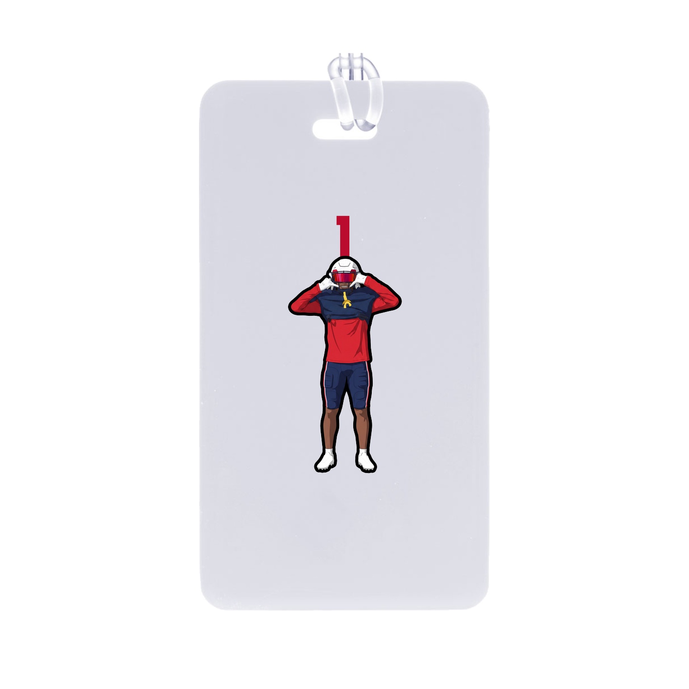 Bag Tag — Number Top in Classic