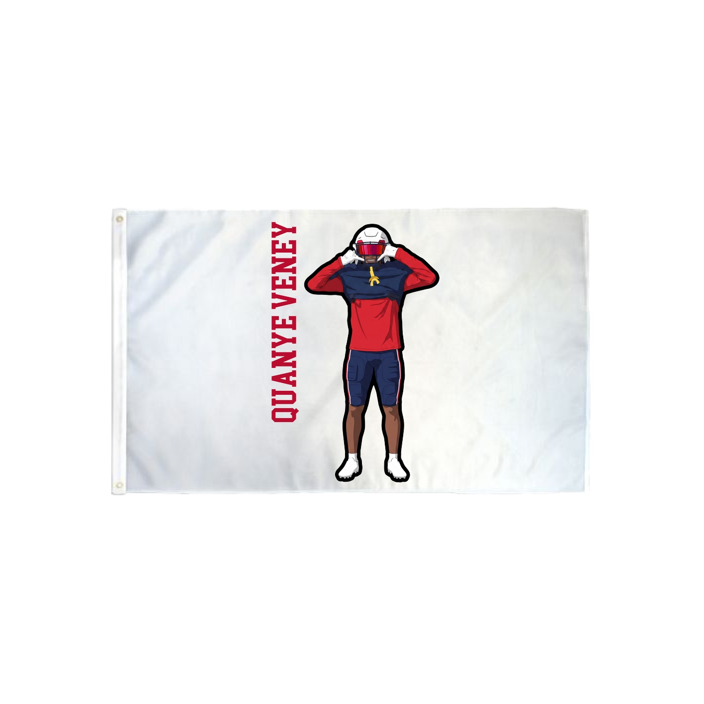 3x5 Flag — Name Vertical in Classic