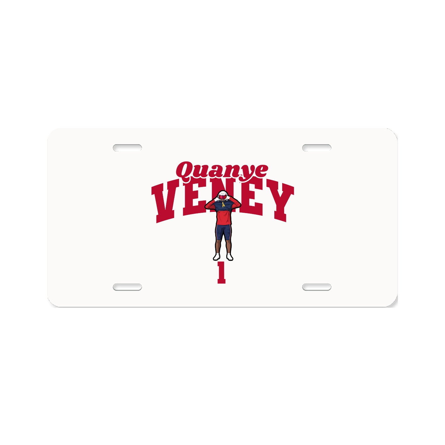 License Plate — Signature Arch in Classic