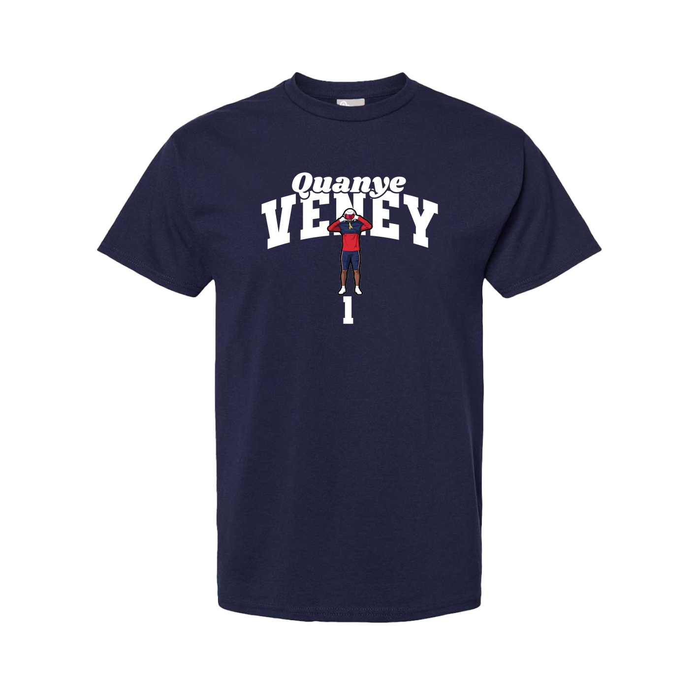 Youth Tee — Signature Arch in Navy
