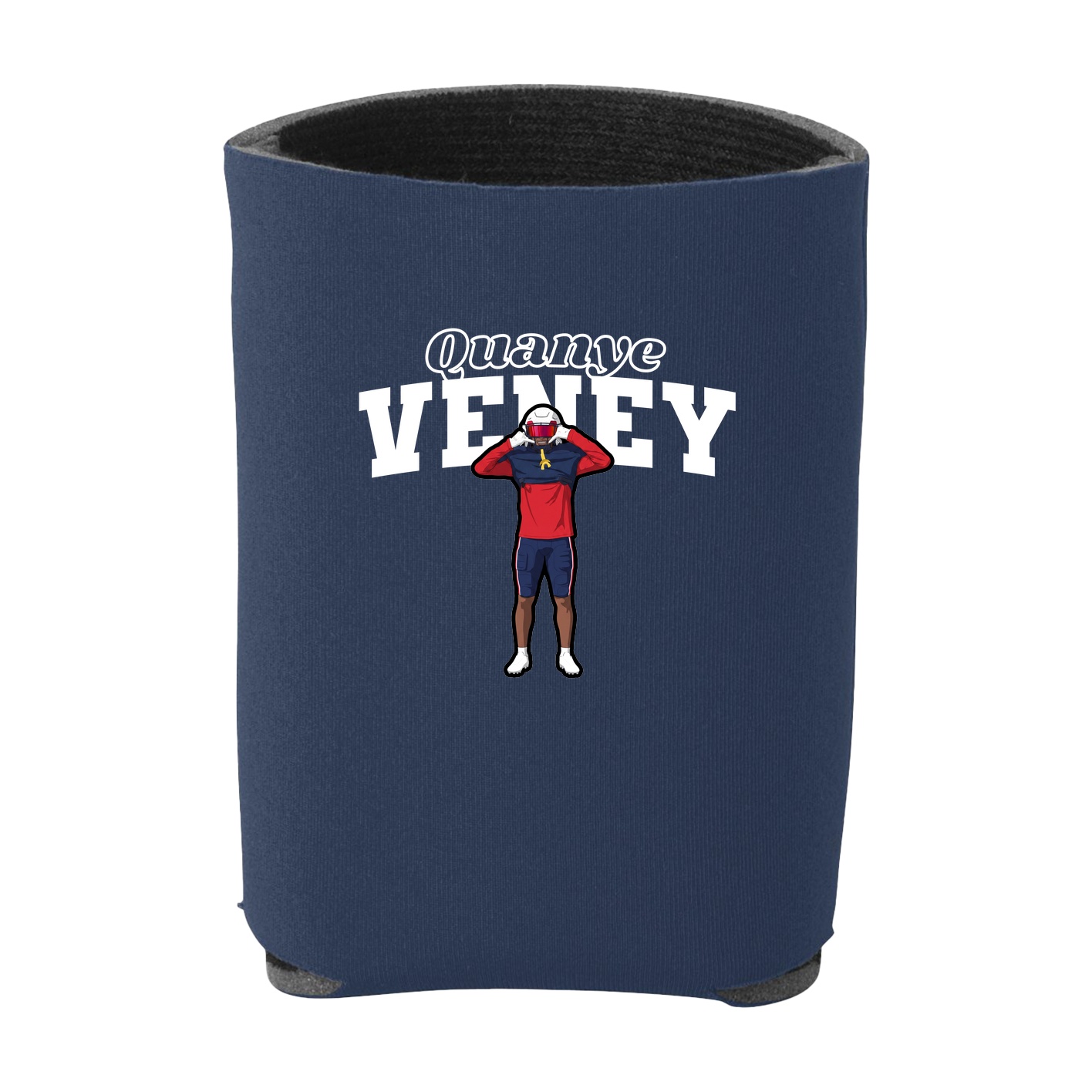 Can Holder — Name Arch in Navy