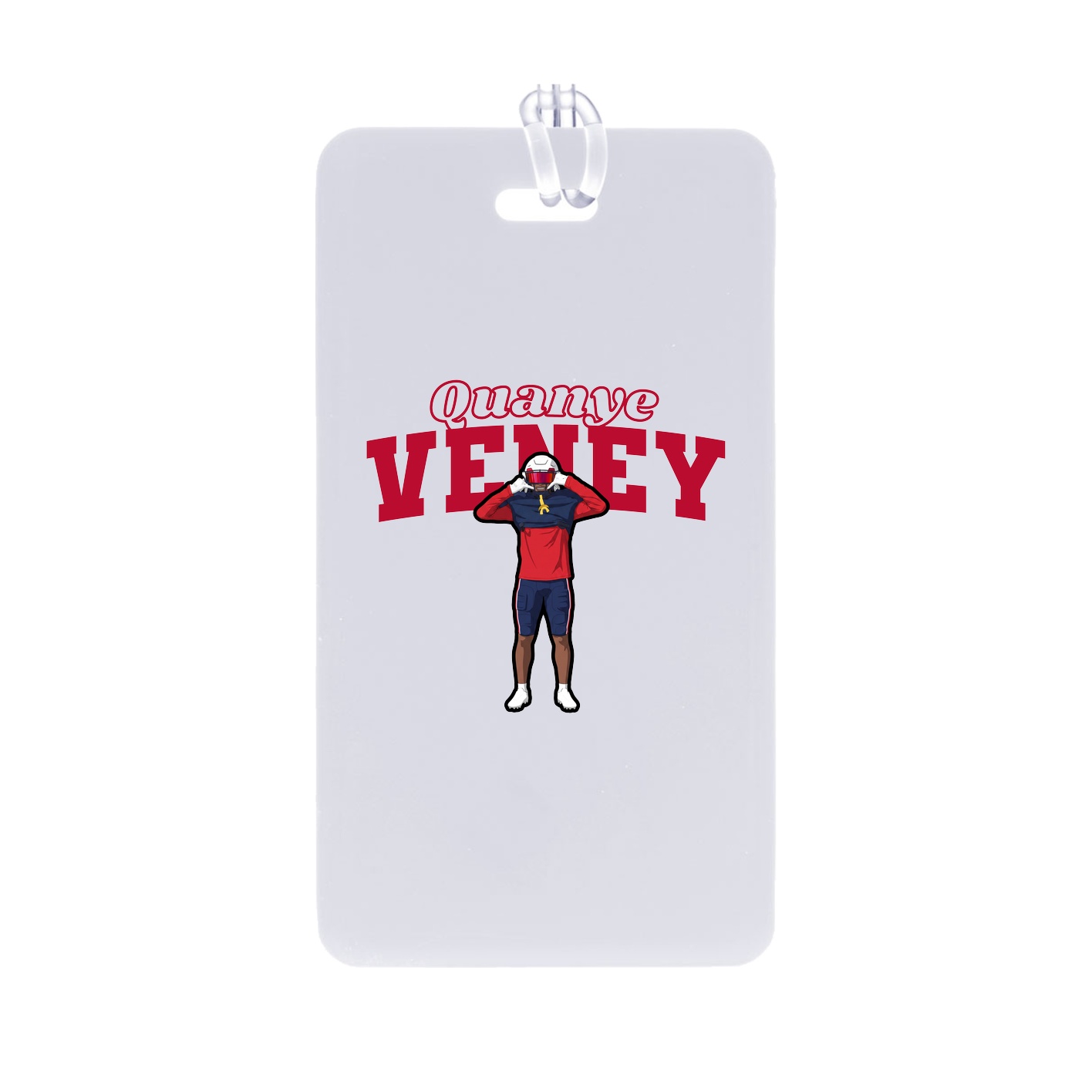 Bag Tag — Name Arch in Classic