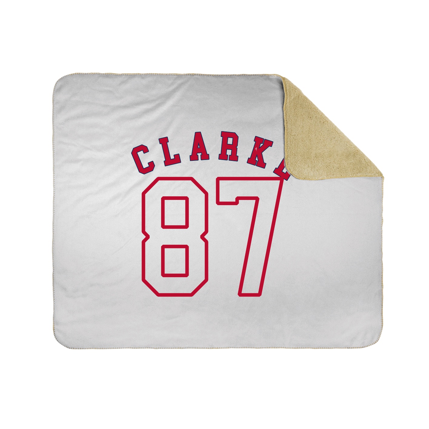 Throw Blanket — Shirsey Arch in White