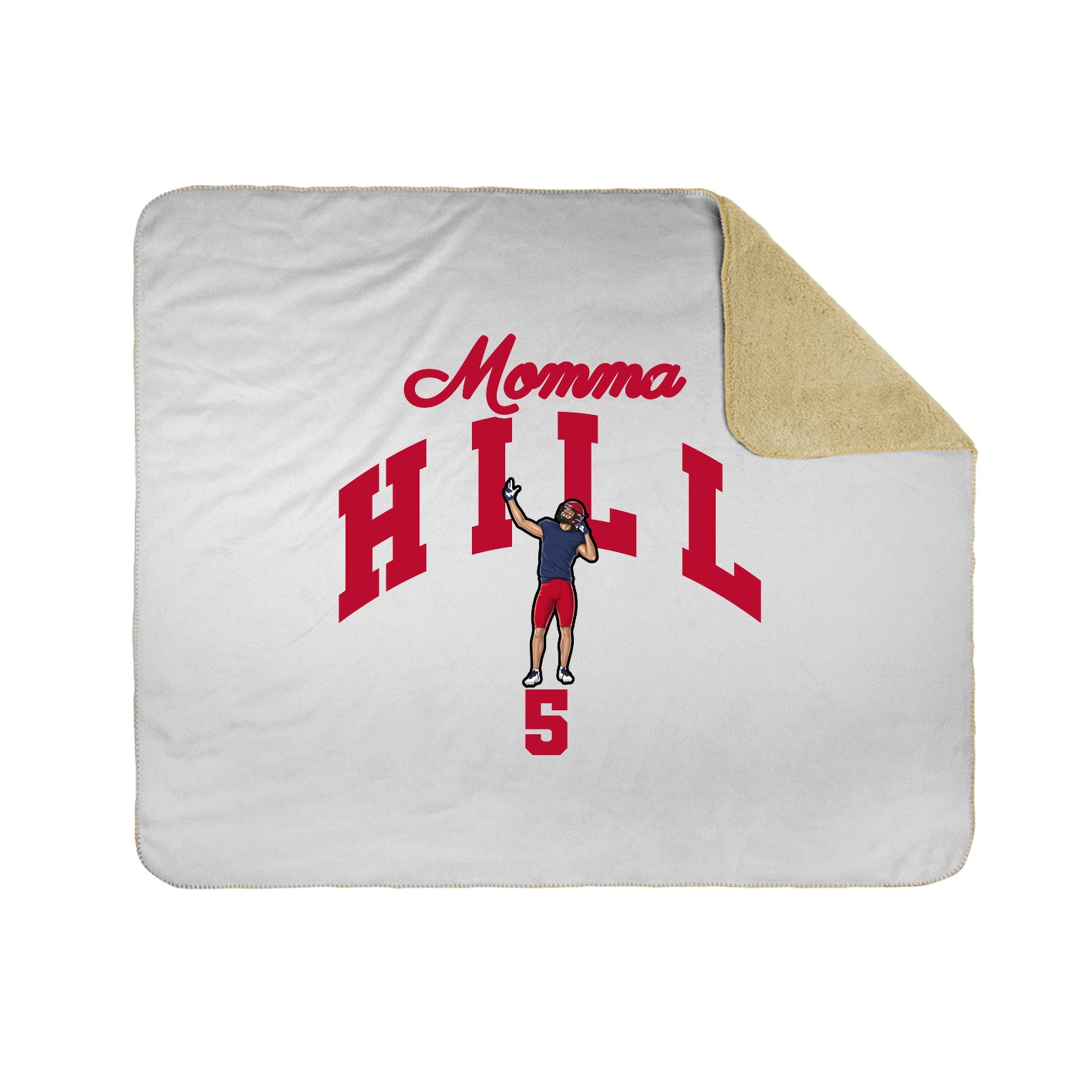 Throw Blanket — Mothers Day Arch in White