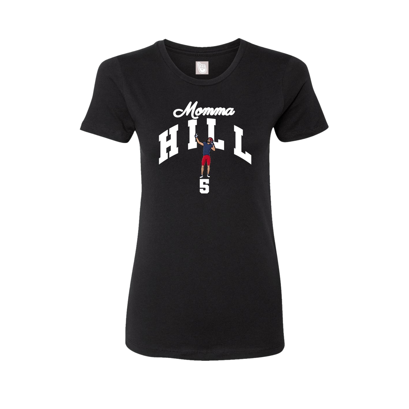 Womens Tee — Mothers Day Arch in Black