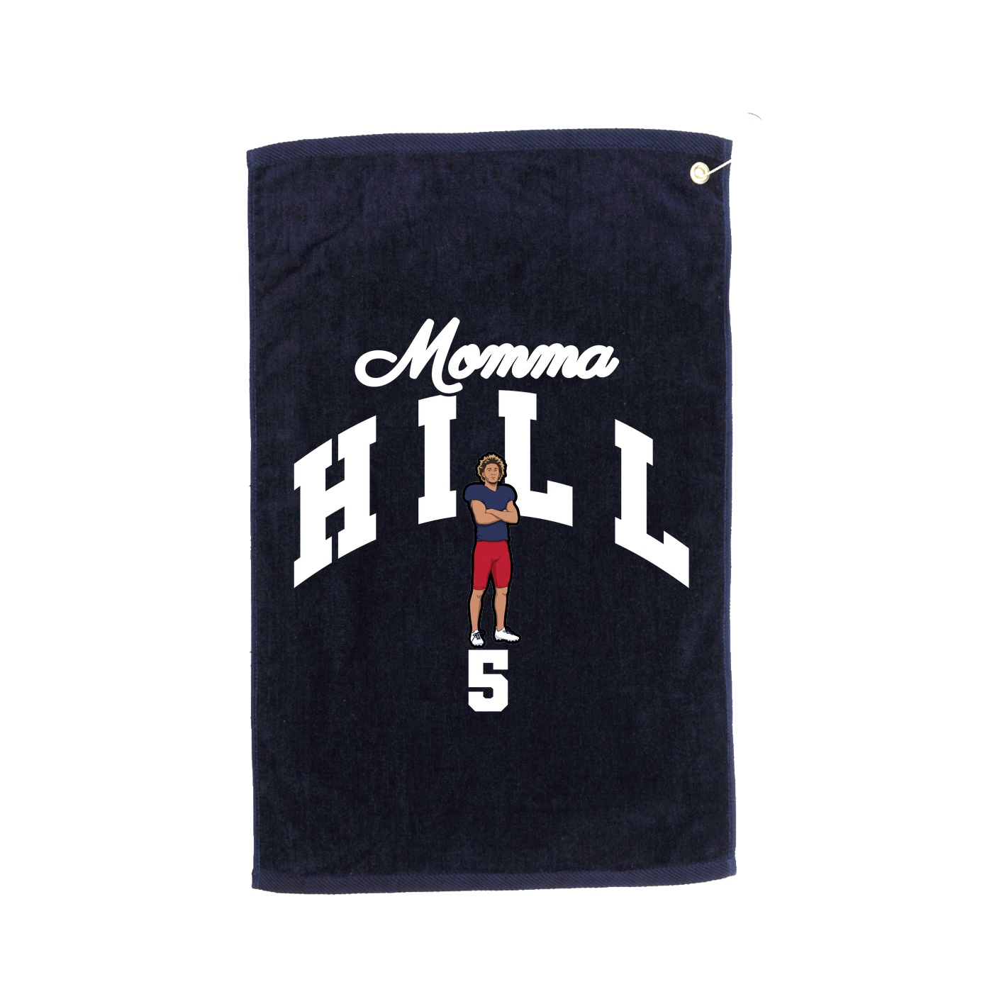 Golf Towel — Mothers Day Arch in Navy
