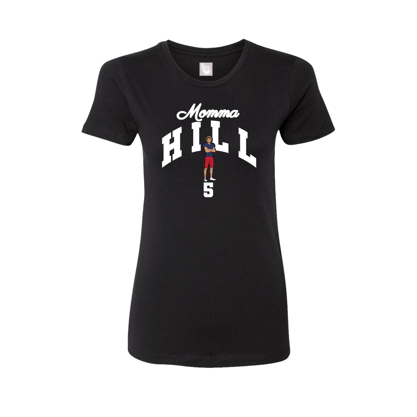 Womens Tee — Mothers Day Arch in Black