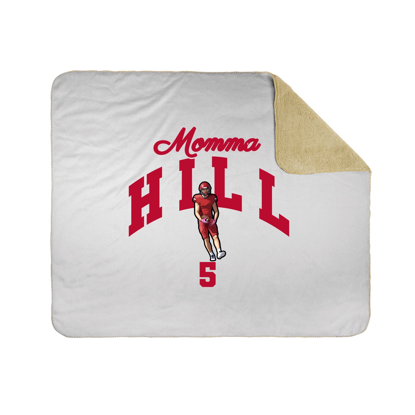 Throw Blanket — Mothers Day Arch in White
