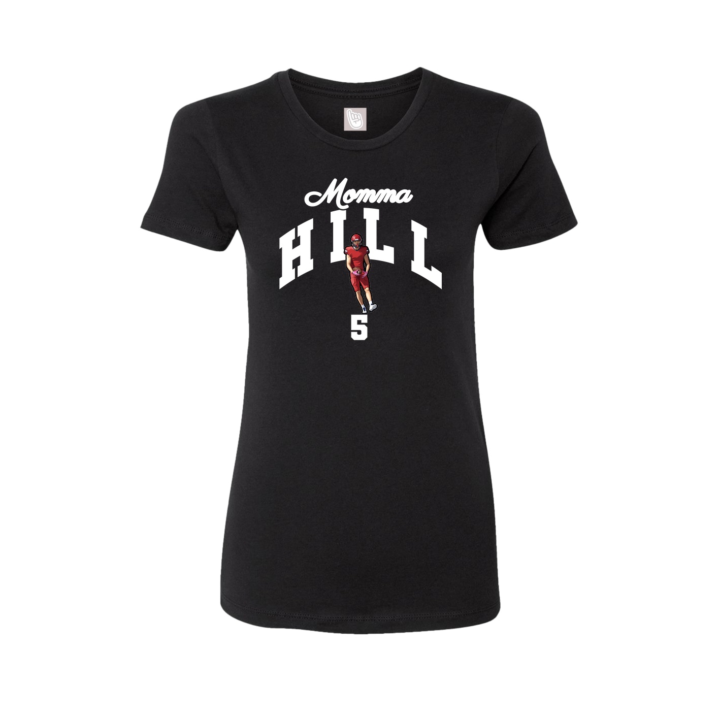 Womens Tee — Mothers Day Arch in Black
