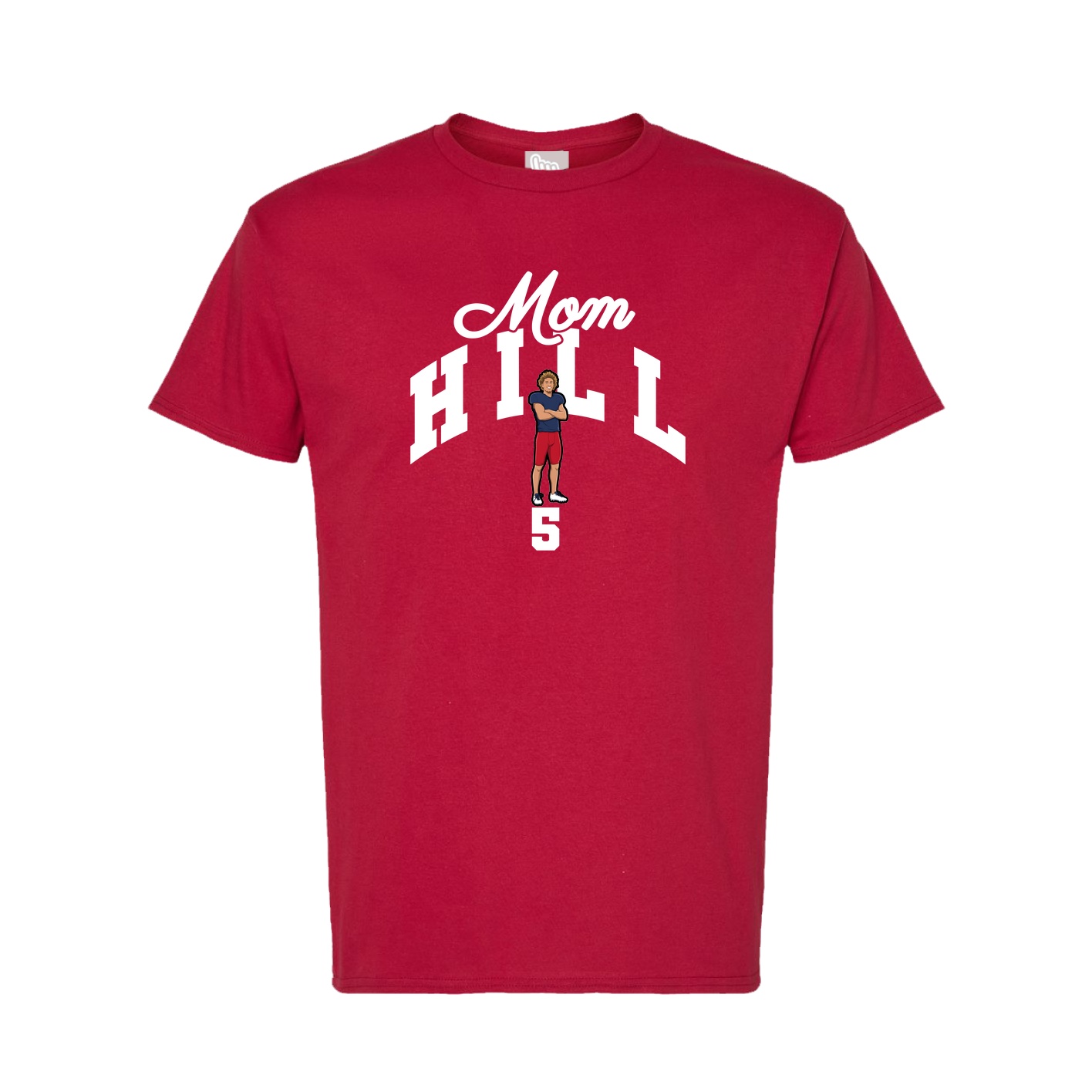 Tee — Mothers Day Arch in Crimson