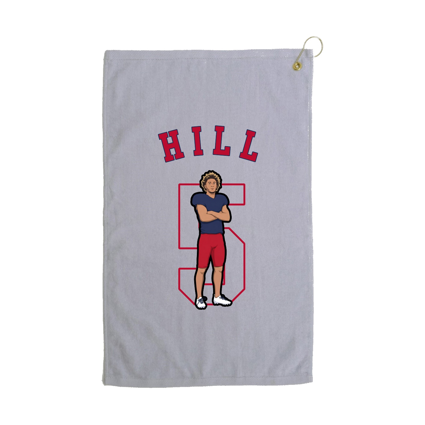 Golf Towel — Shirsey Arch in Grey