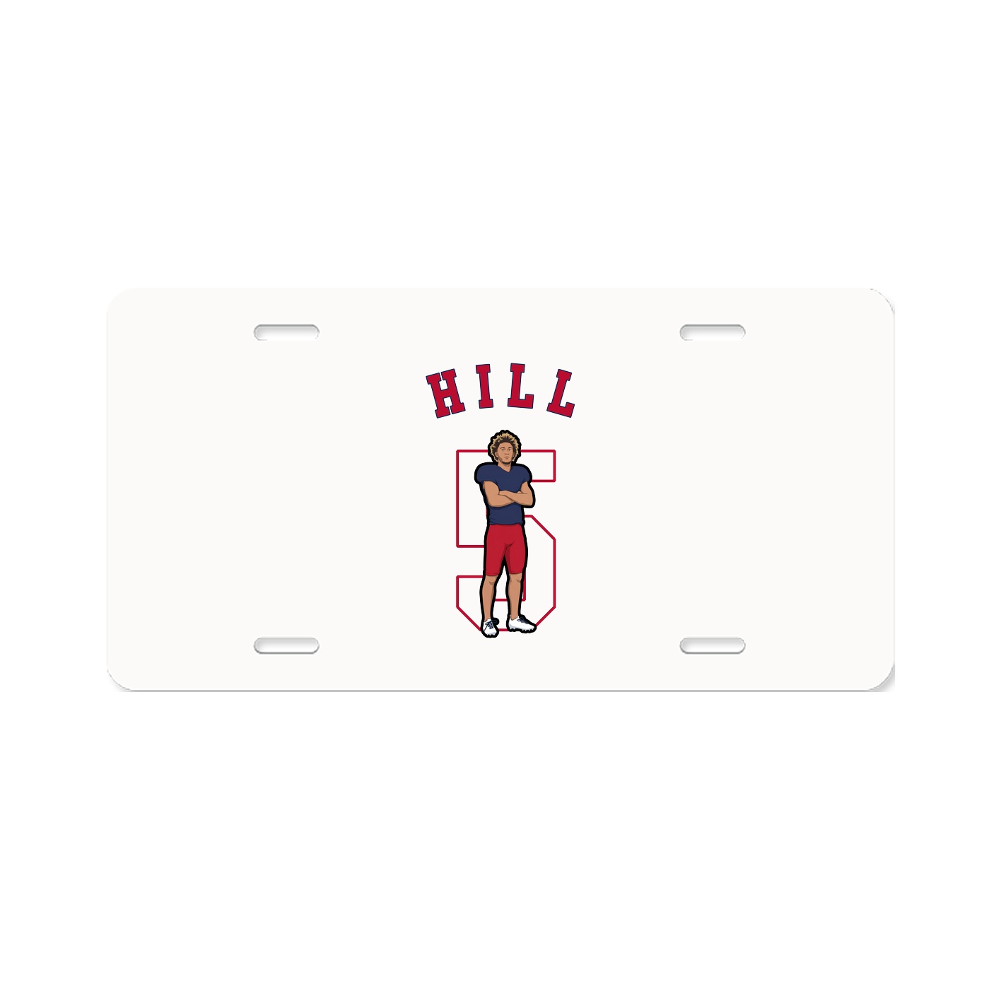 License Plate — Shirsey Arch in Classic