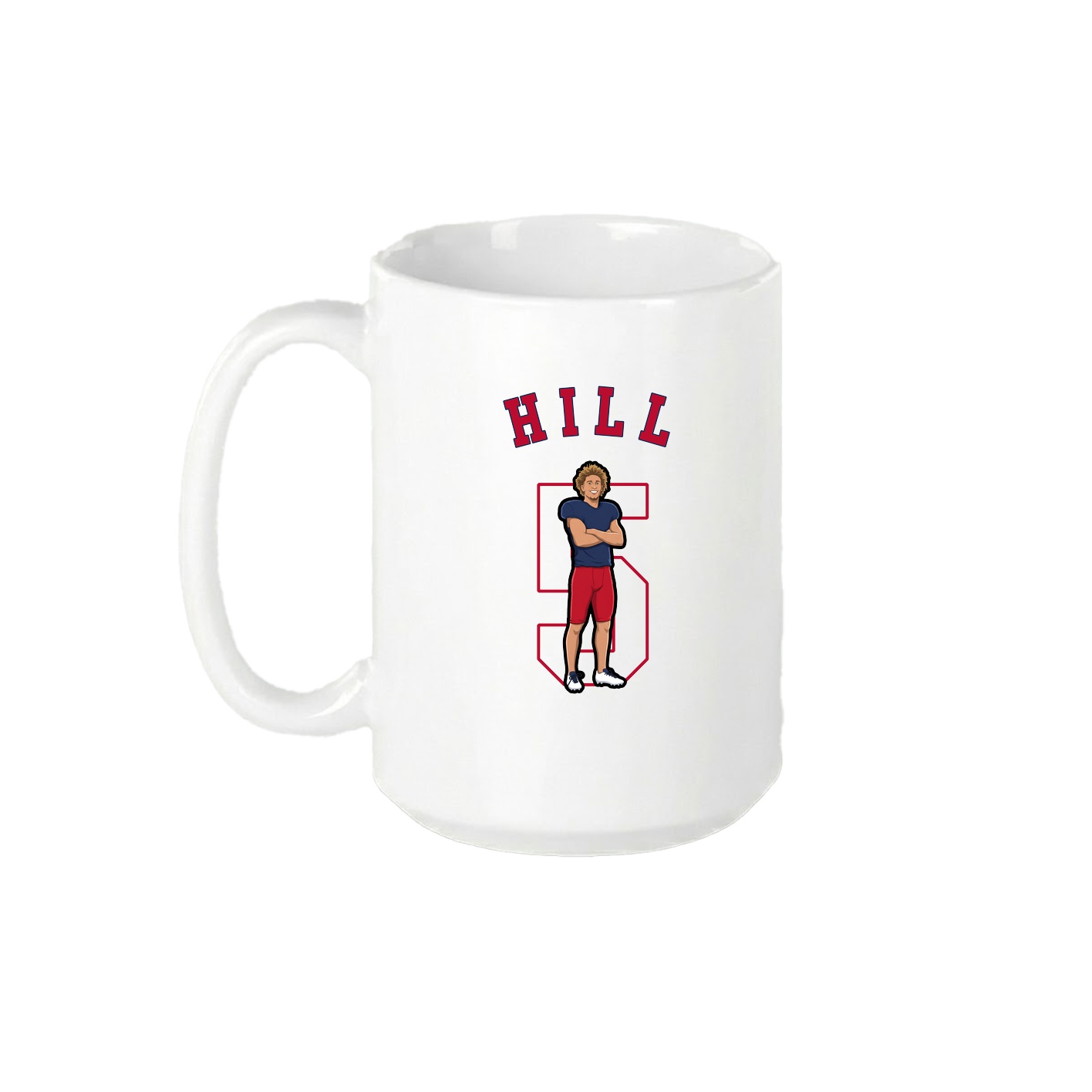 15oz Coffee Mug — Shirsey Arch in White