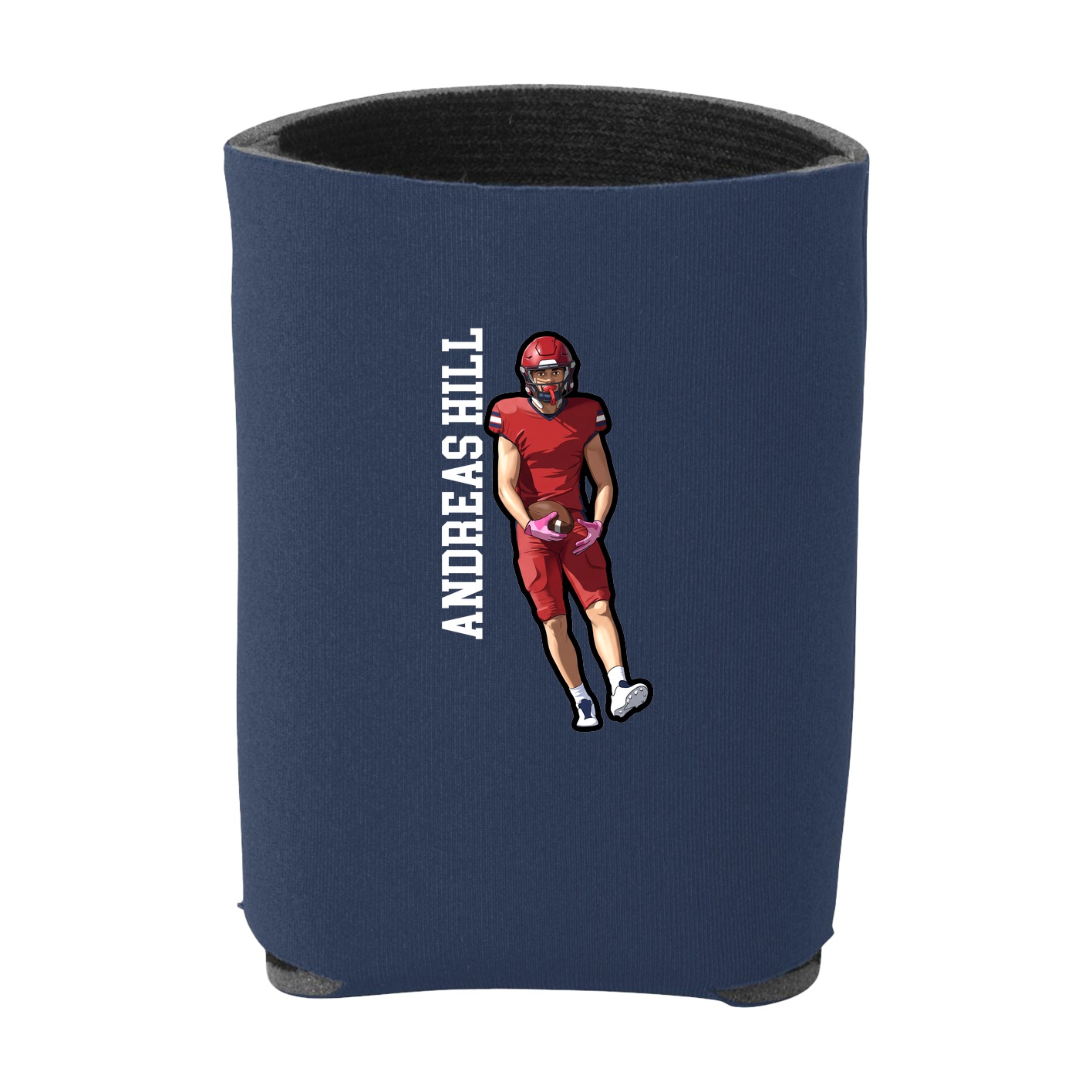 Can Holder — Name Vertical in Navy